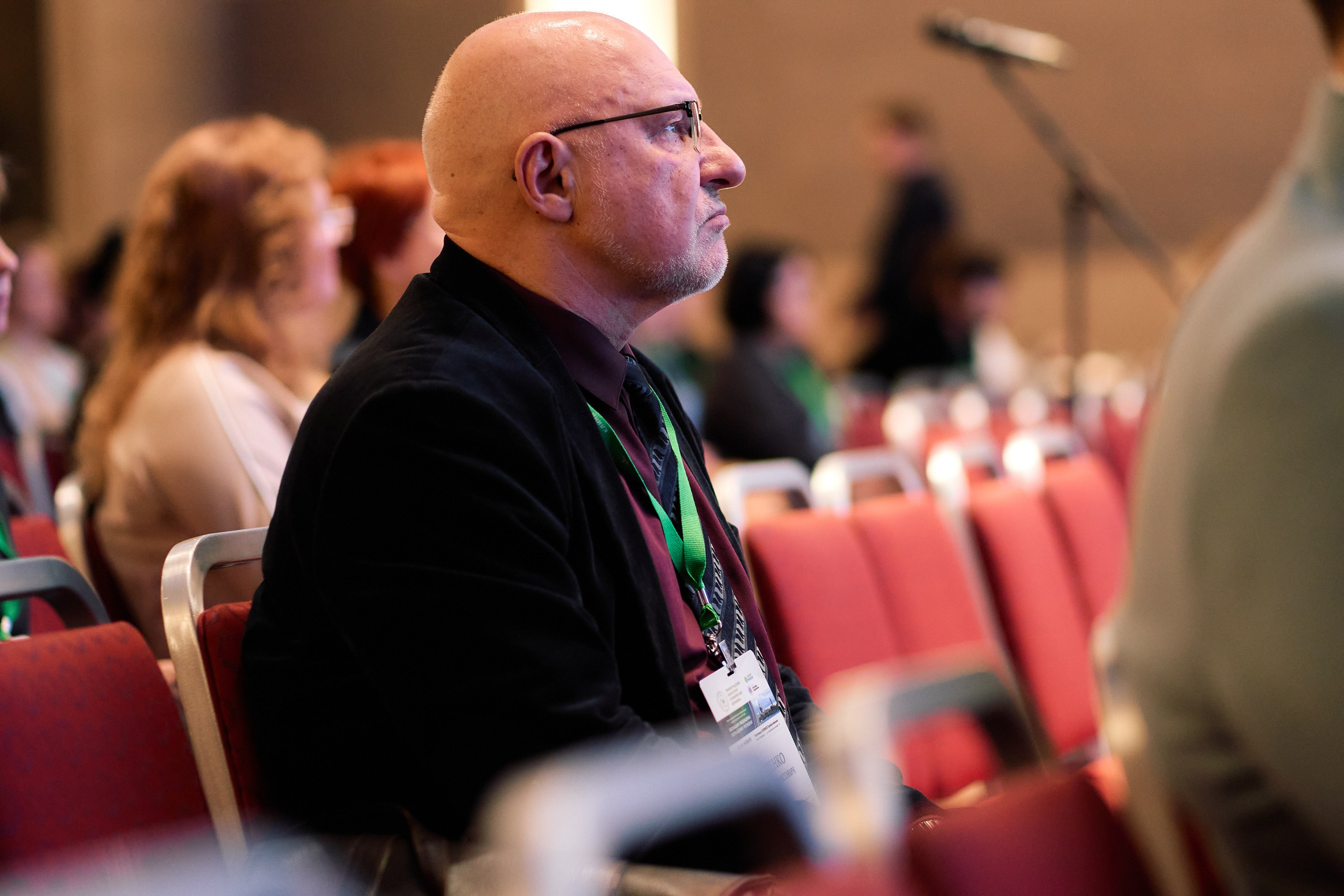 Scientific and practical conference of the Leningrad Regional Hospital. Photographer — ERASTOV