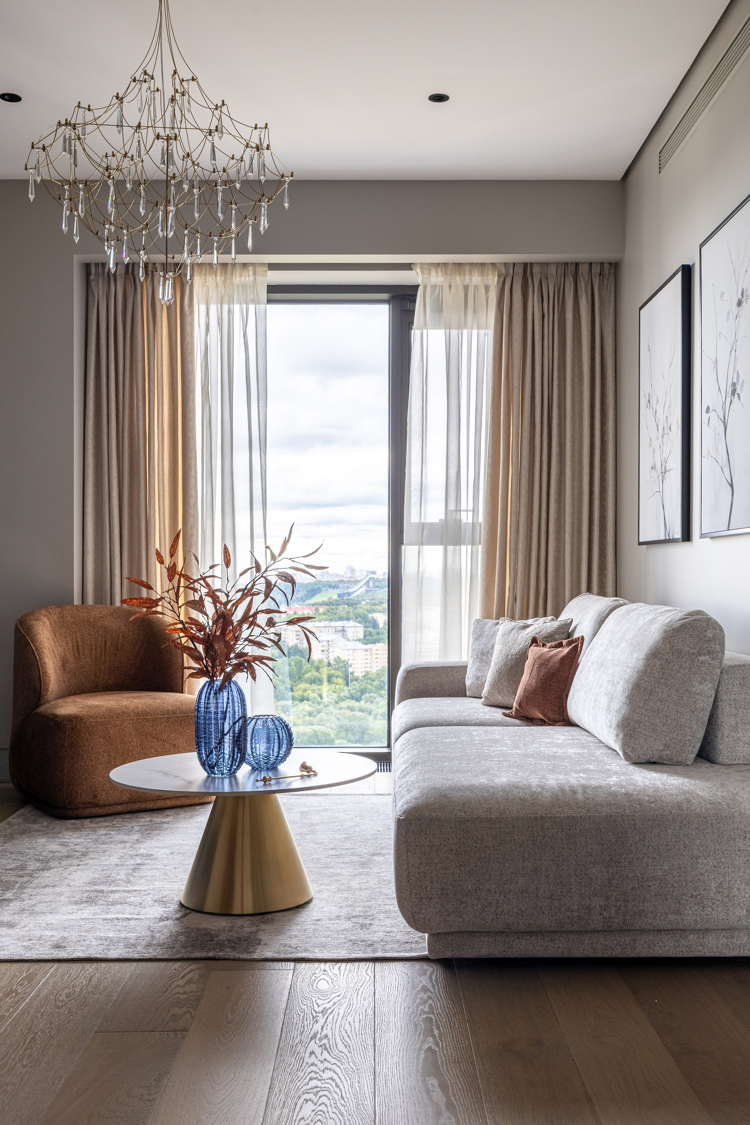 Лаконичный calm modern с арт-деталями в ЖК «Поклонная 9». Veselinskiy| Интерьерный фотограф | Москва