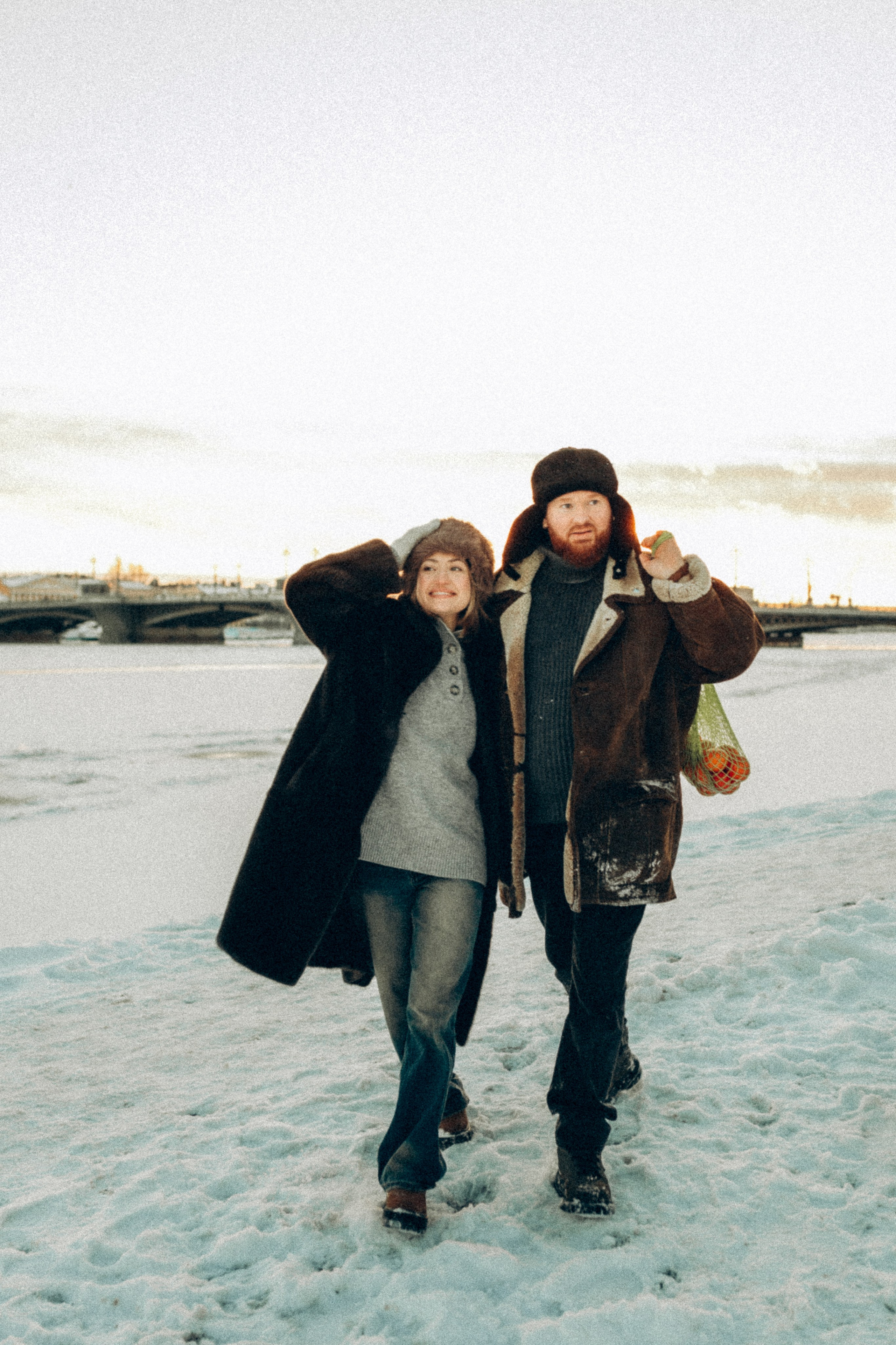 LoveStory зимняя. Фотограф Санкт-Петербург Князева Елизавета