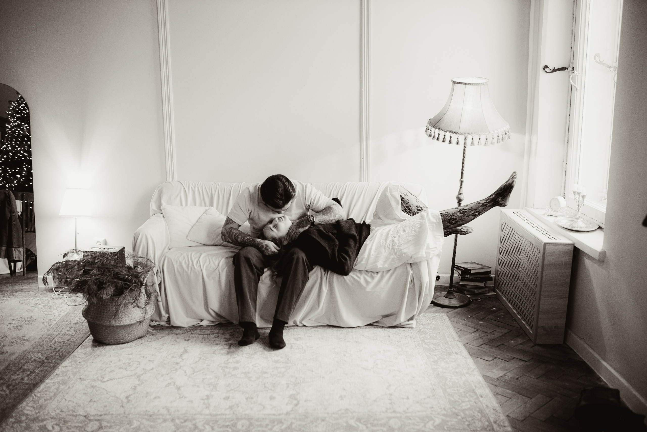 Новогодняя LoveStory. Фотограф Санкт-Петербург Князева Елизавета
