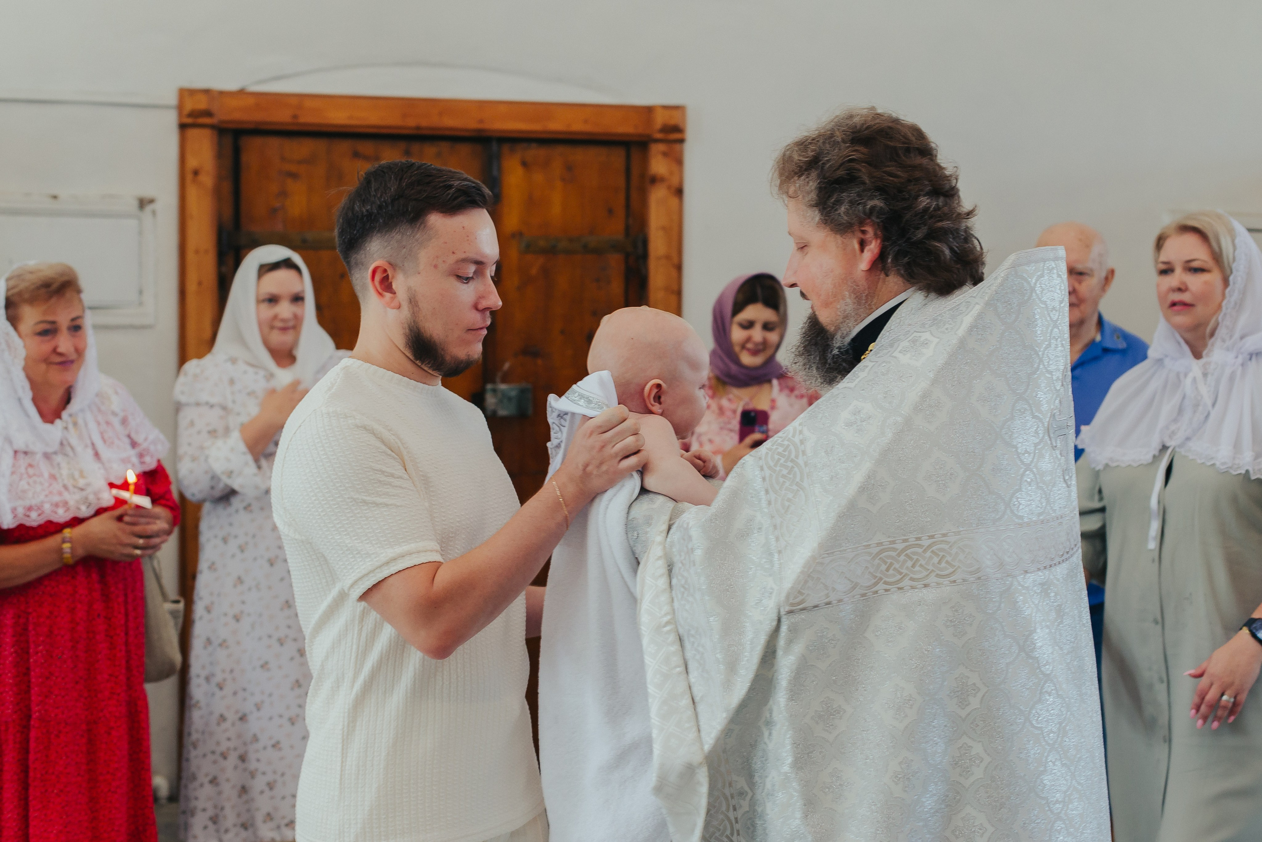 Фотосъемка Крещения в Сергиевом Посаде. Фотограф новорожденных и детский в Сергиевом Посаде Кругликова Юлия