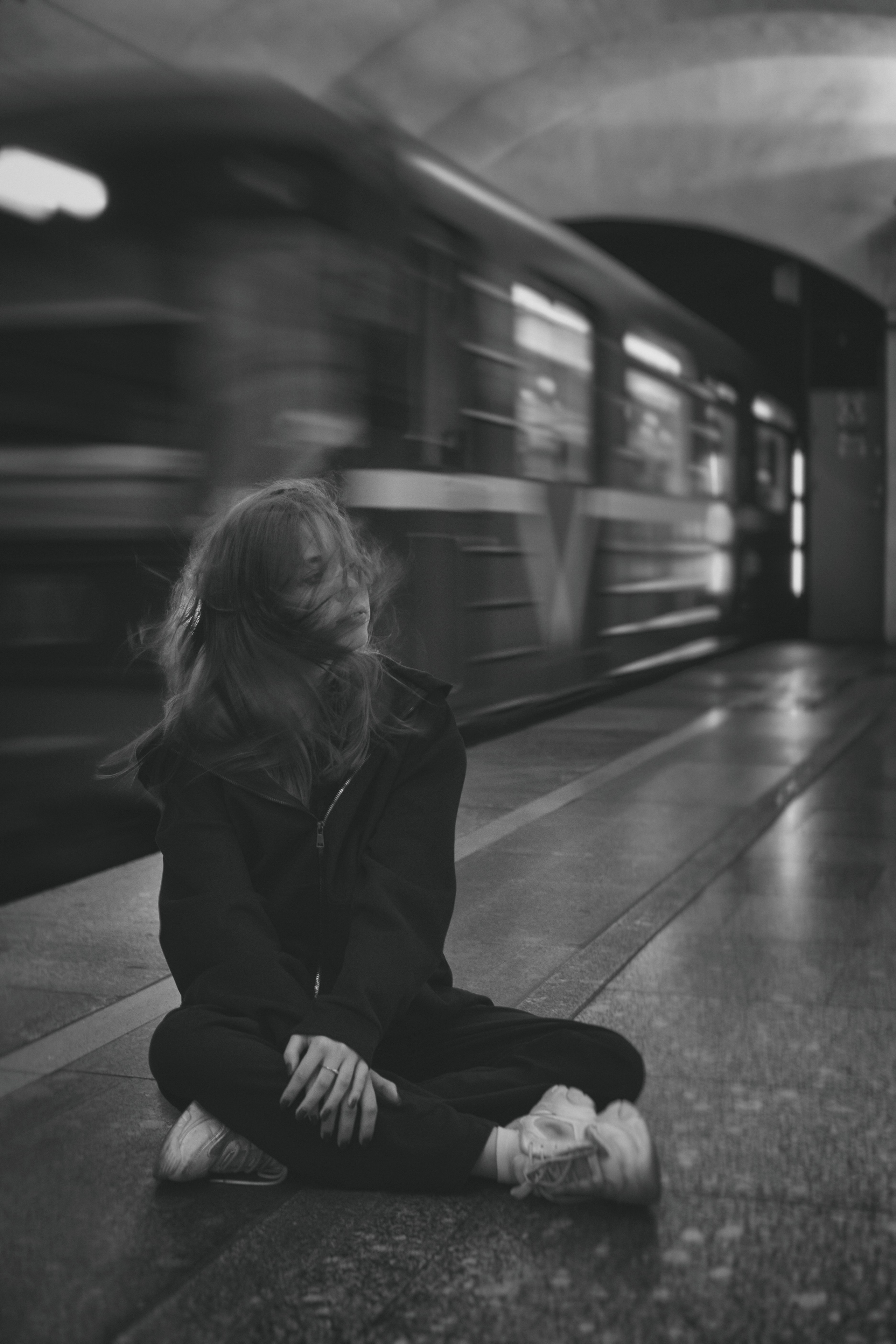 Фотосессия в метро. Фотограф в Санкт — Петербурге Валерий Гаухман