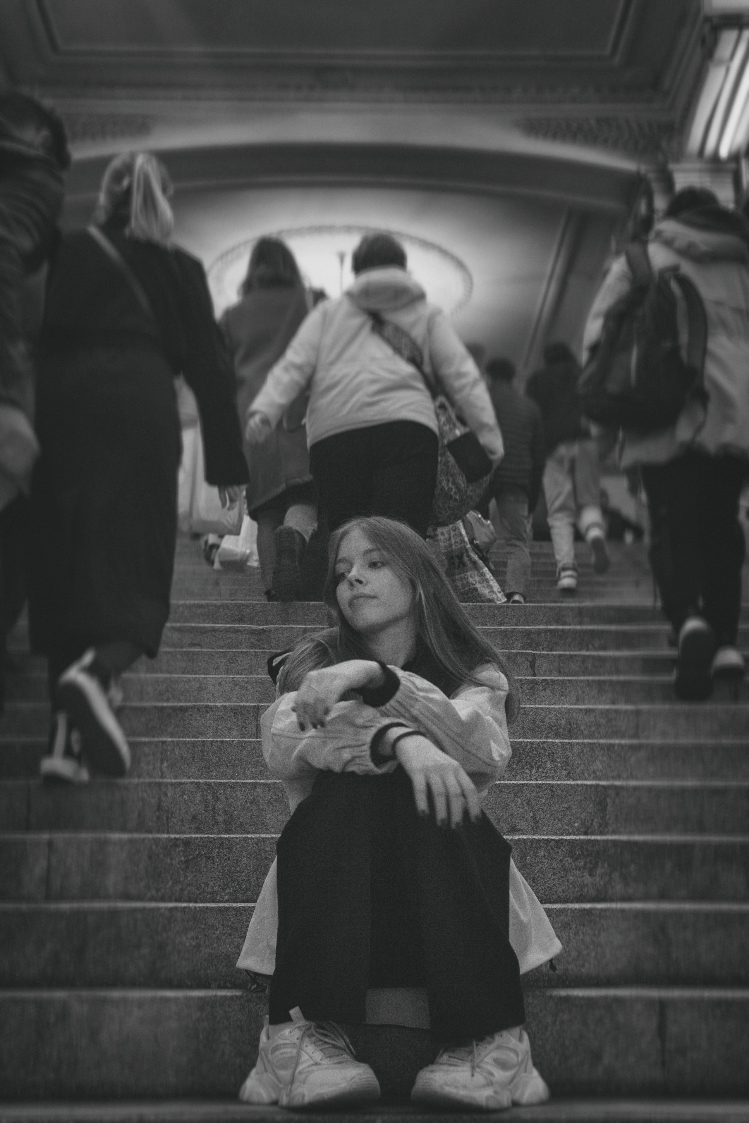 Фотосессия в метро. Фотограф в Санкт — Петербурге Валерий Гаухман