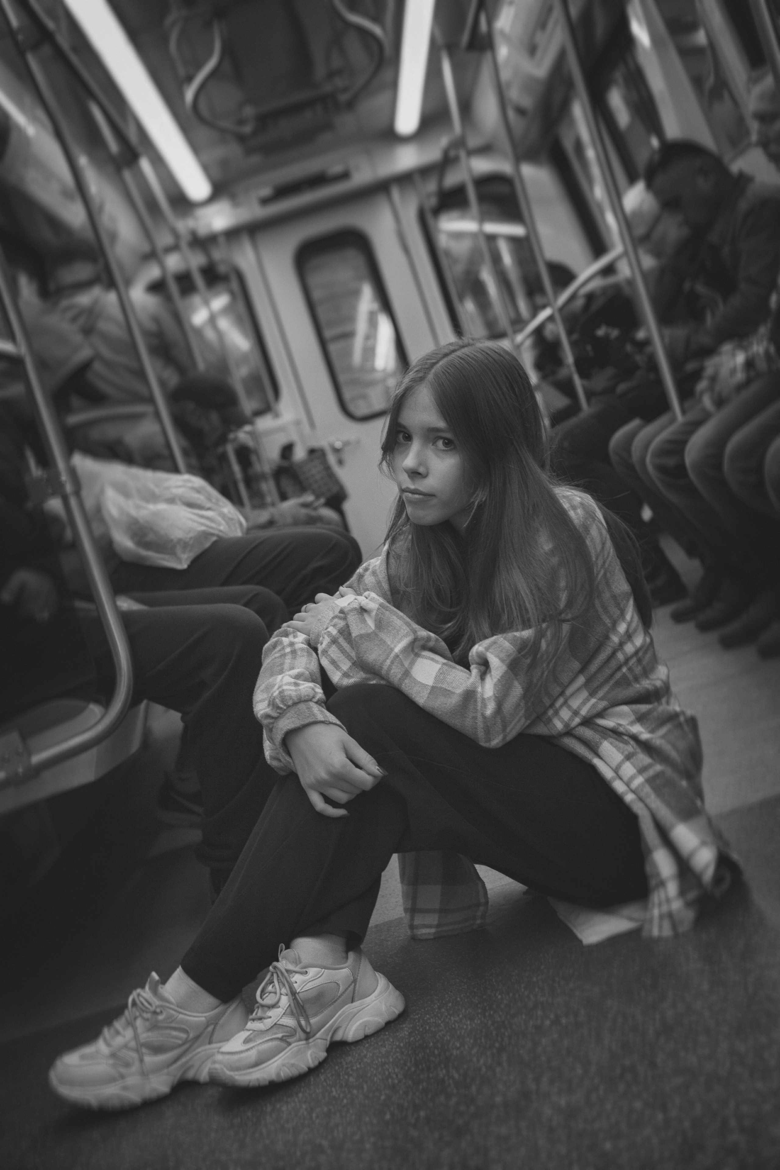 Фотосессия в метро. Фотограф в Санкт — Петербурге Валерий Гаухман