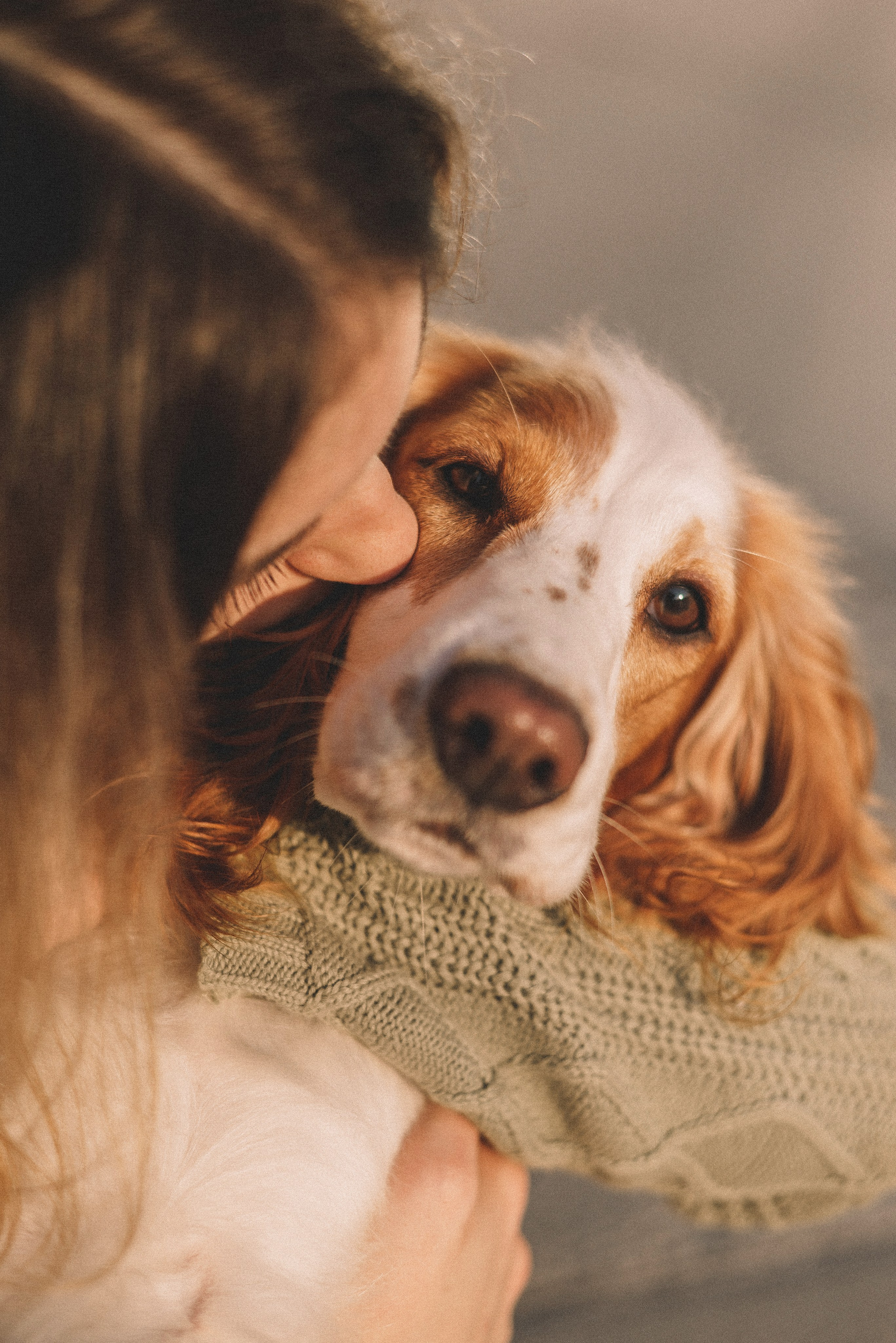 Маша и Вега. Фотограф-анималист Богданова Полина