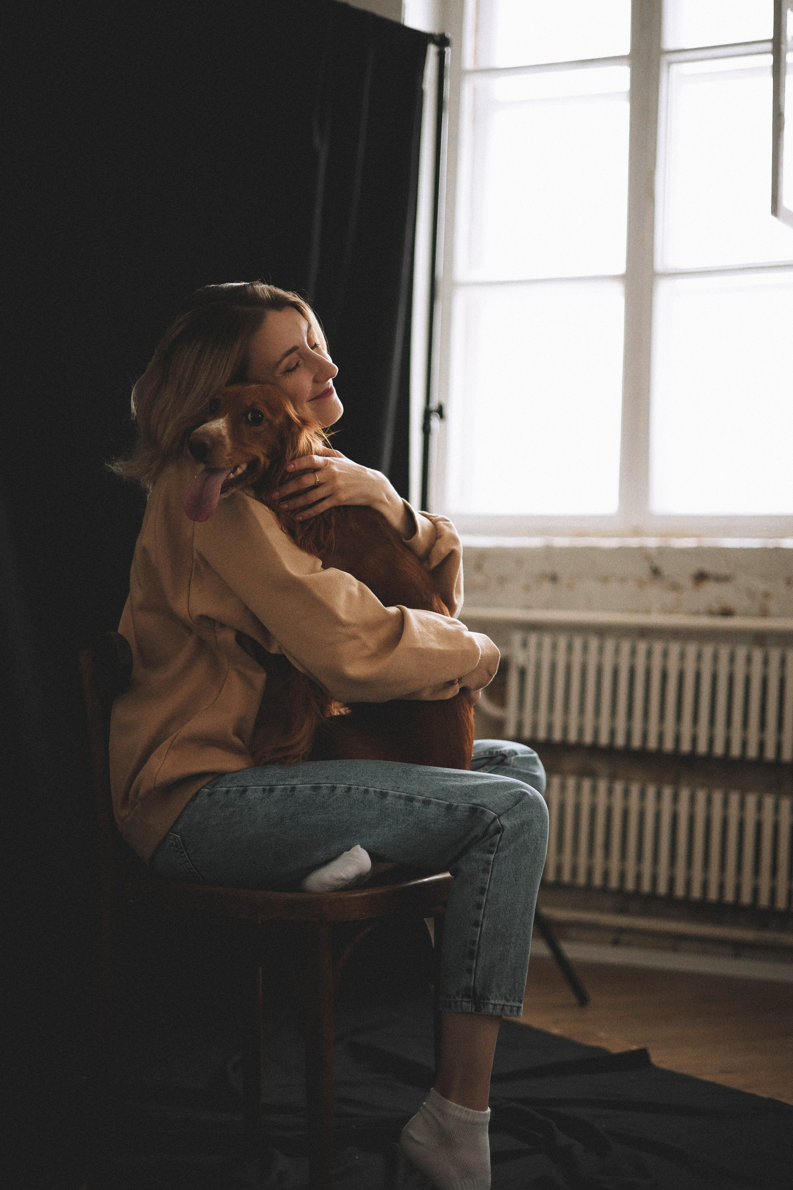 Алина и Дженни. Фотограф-анималист Богданова Полина