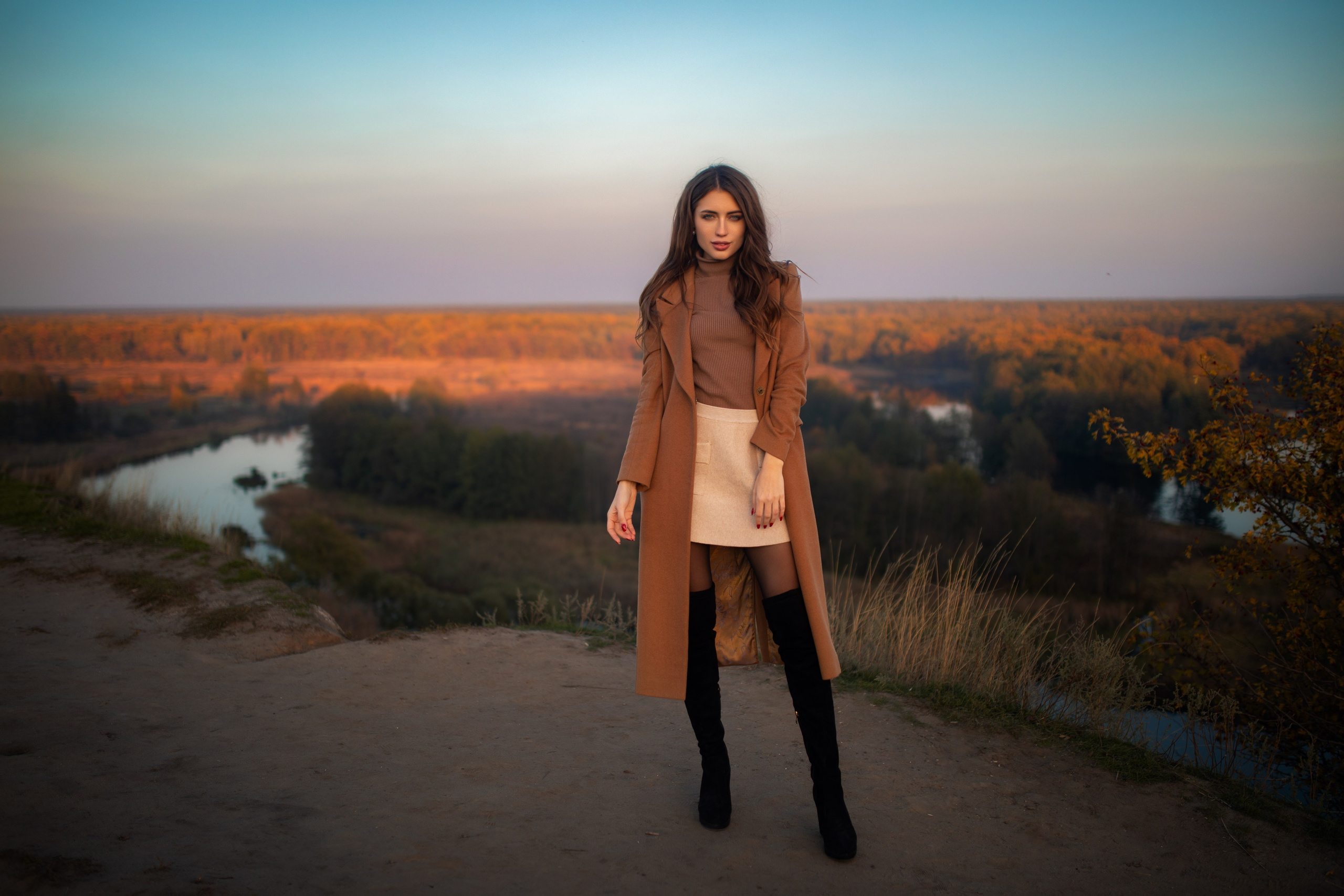 Осенняя съемка с Анастасией на природе в формате для «себя»