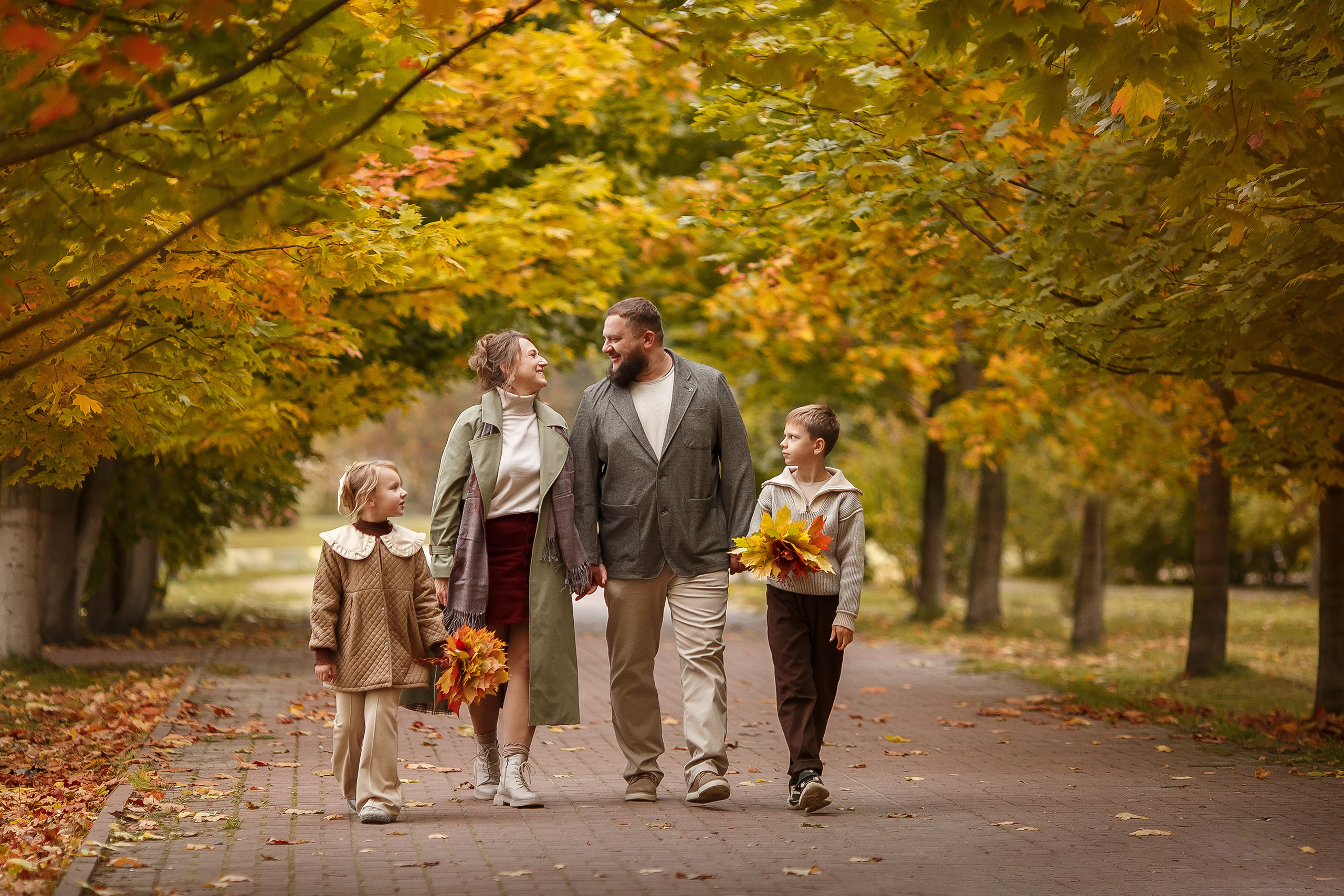 Прогулочные фотосессии. Семейный фотограф в Брянске Александра Щербакова