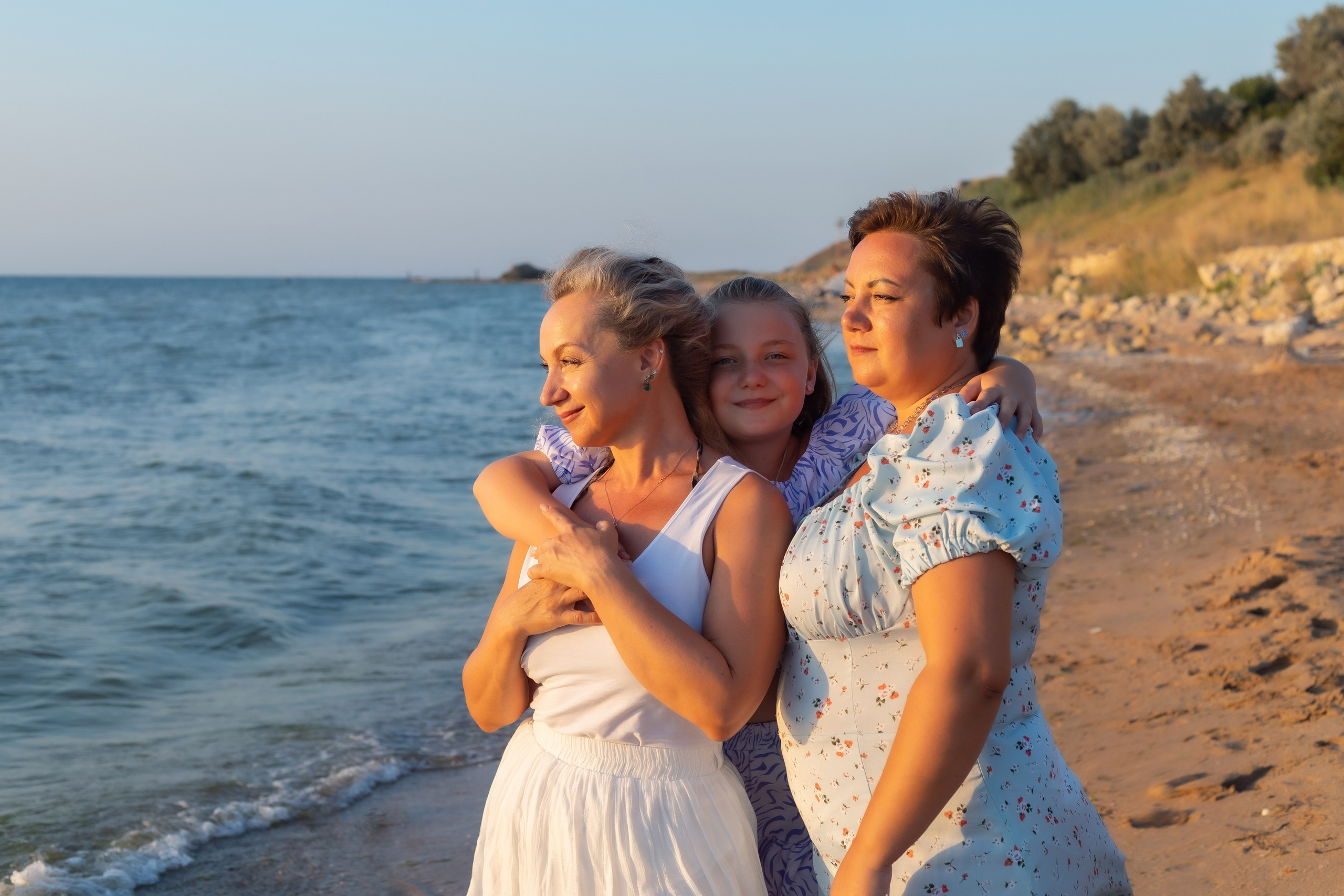 Юля, Оля, Соня, Вова, Андрей. Семейный фотограф г. Темрюк Николаева Надежда