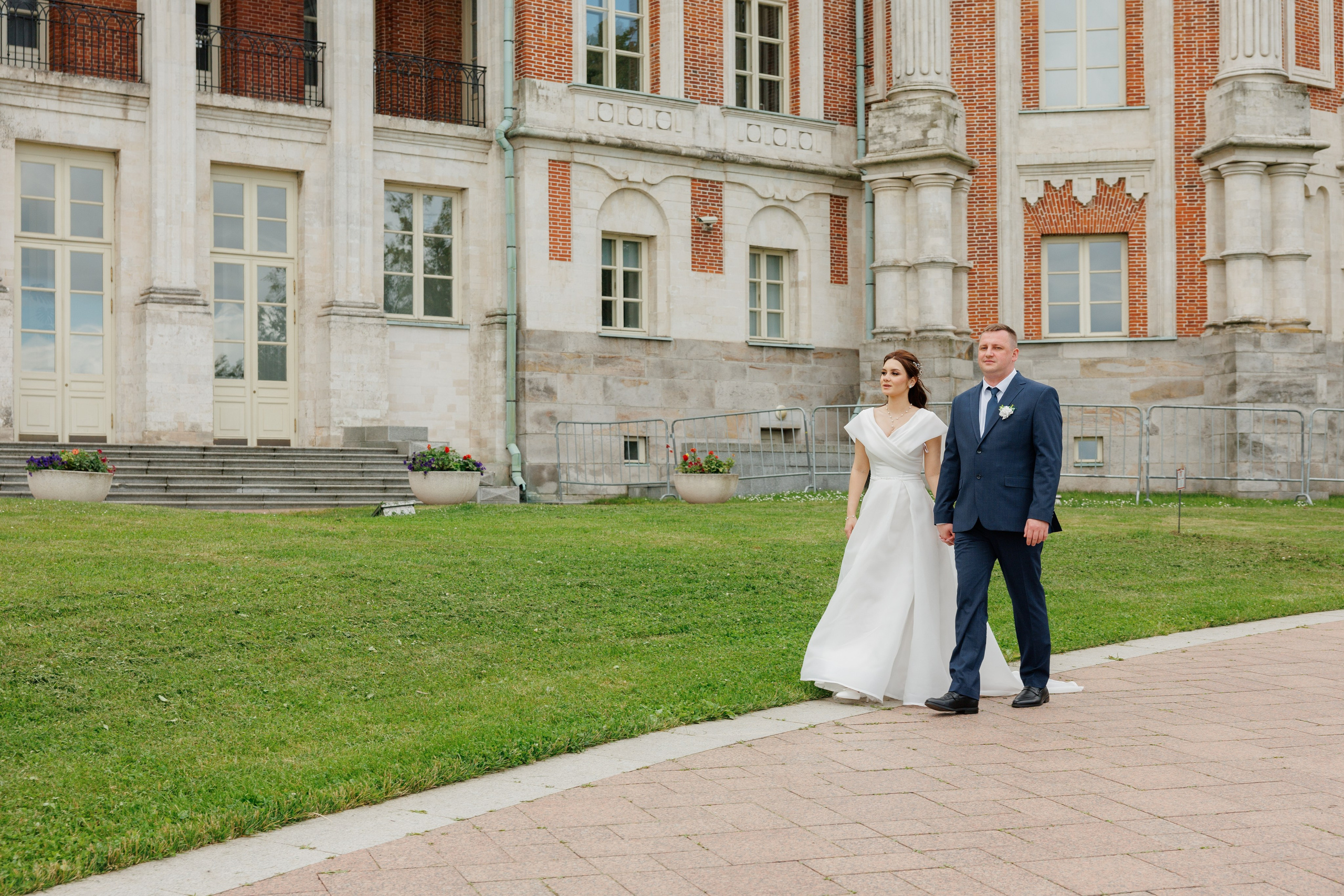 Свадебная фотосессия в Царицыно. Свадебная съёмка в Москве