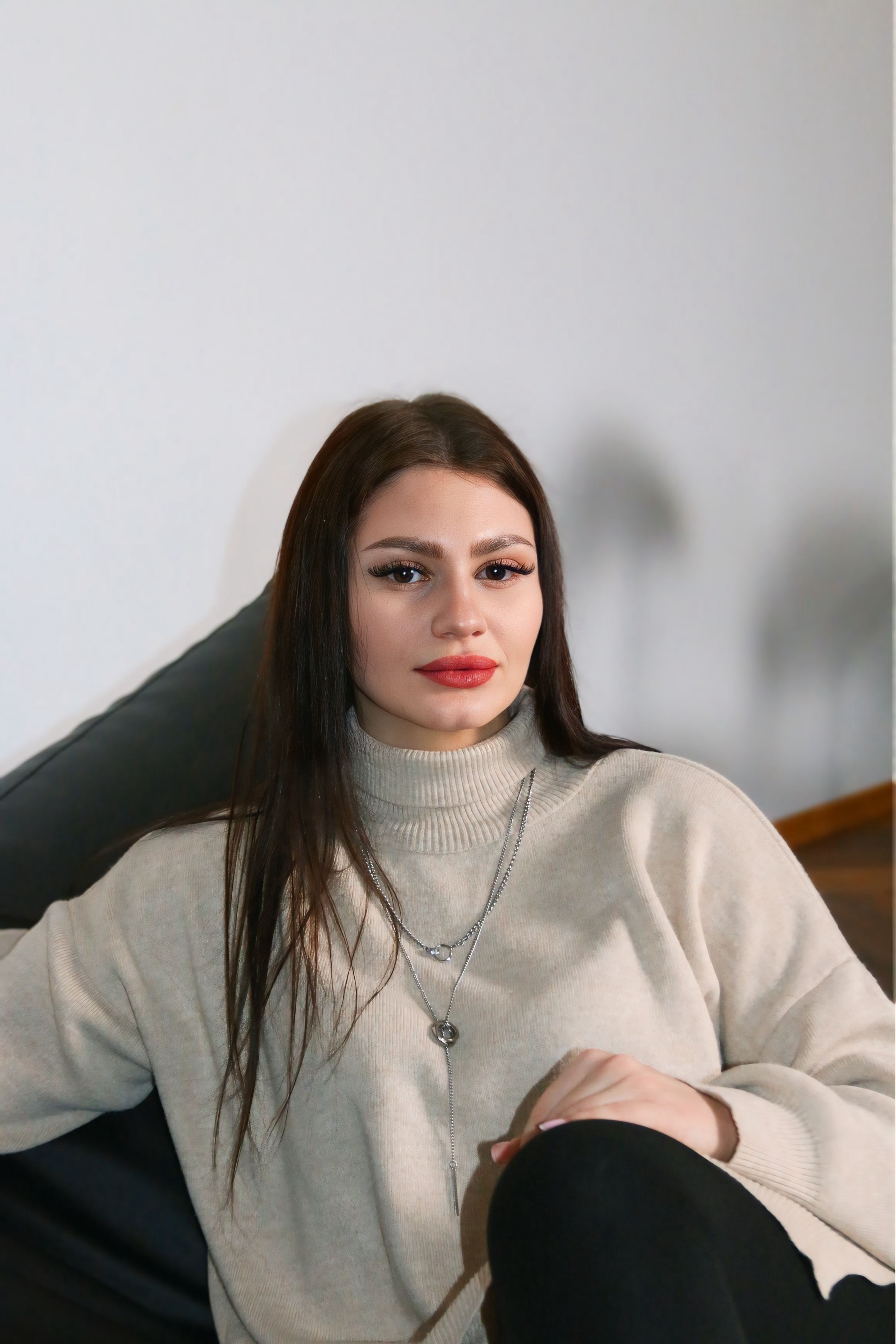 Новогодняя фотосессия мамы с сыном