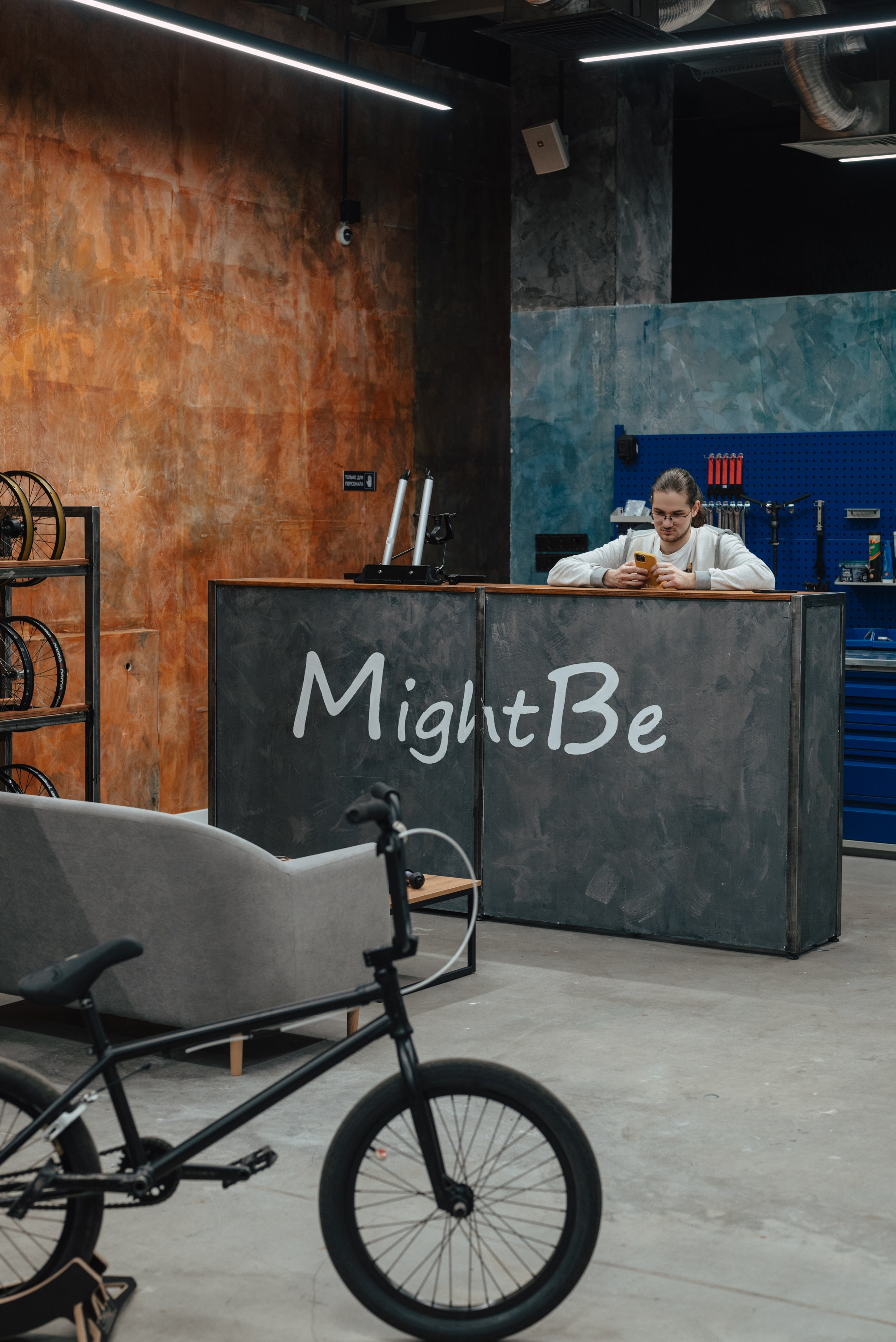 Магазин BMX Might Be. Юлия Суббоцкая