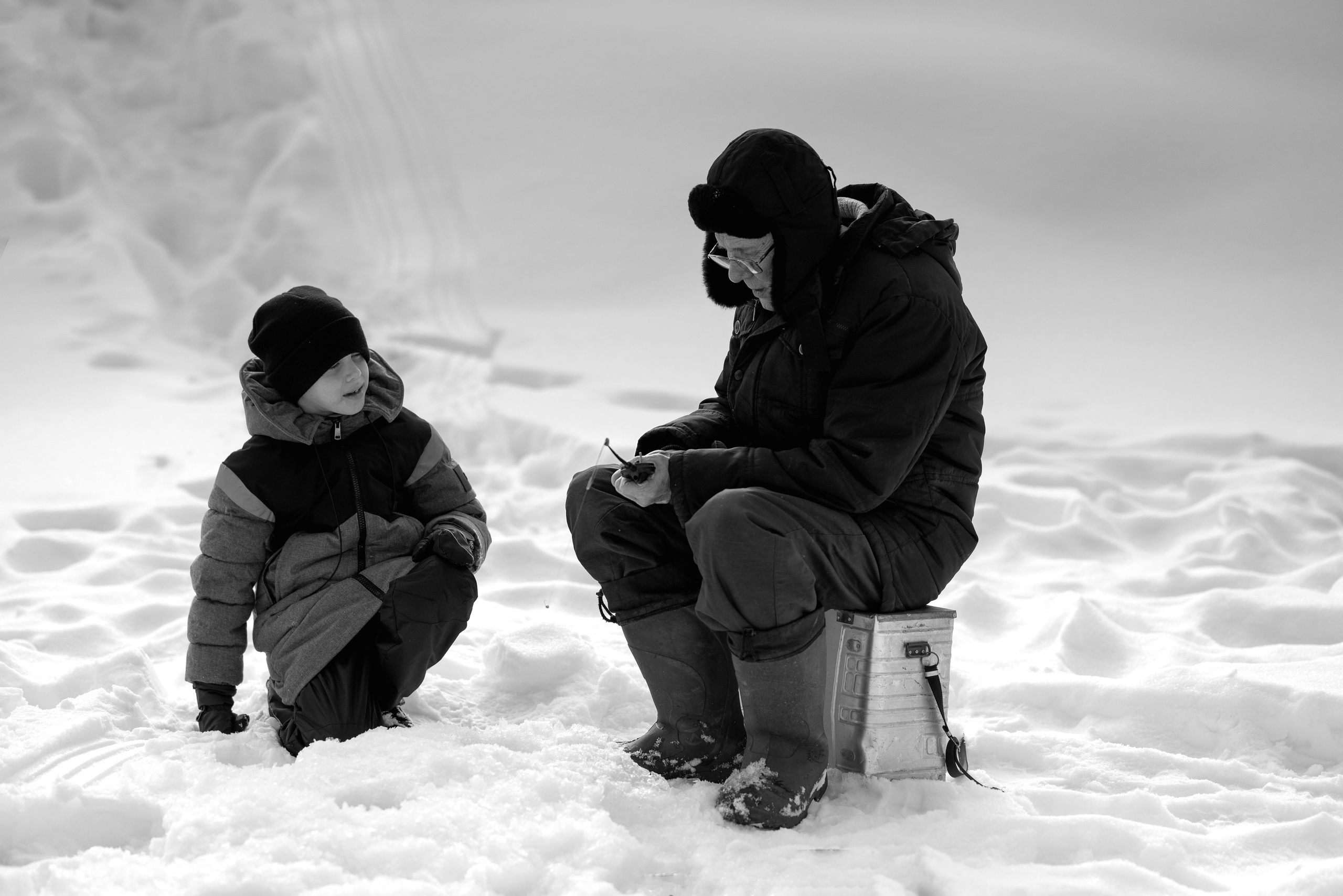 Зимняя рыбалка. Фотограф в Тюмени Голышева Елена