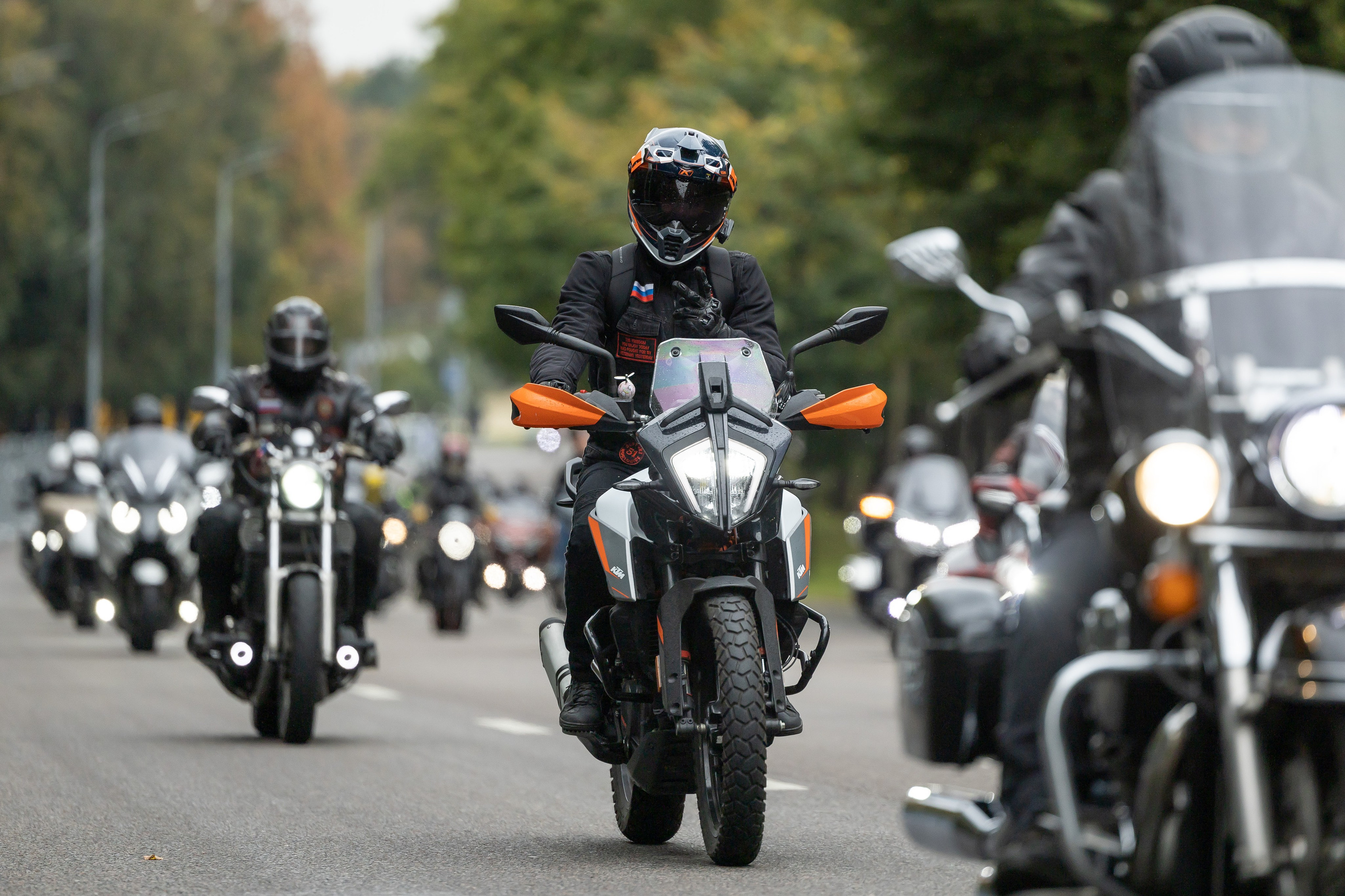 13-й Московский Мотофестиваль. Фотограф Владимир Охрименко