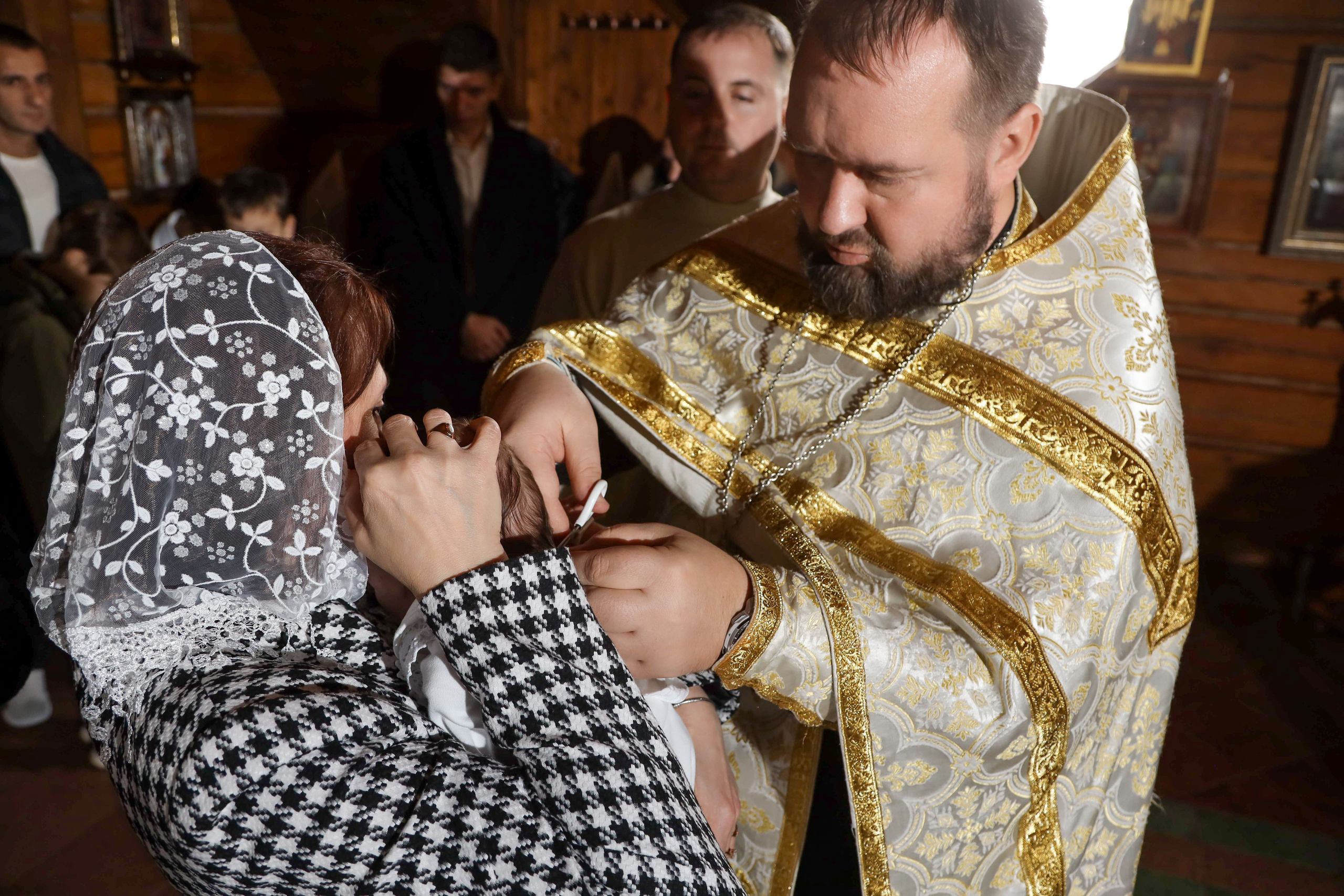 Крестины. Фотограф Антон Чупринин