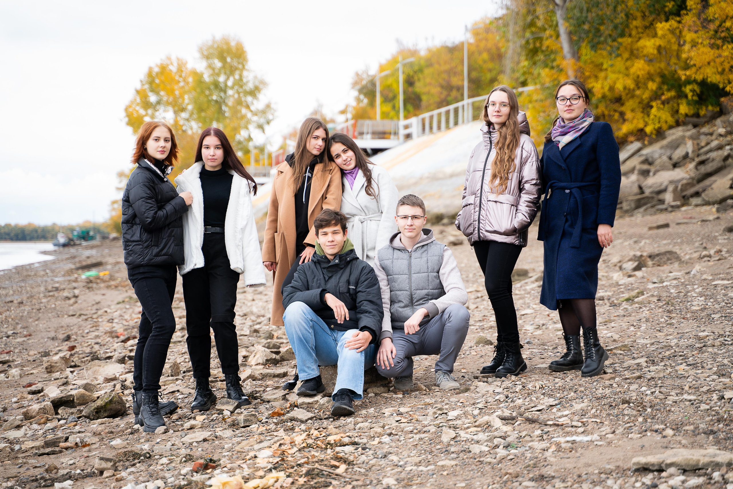 Выпускная фотосессия на природе. Выпускные альбомы Нижнекамск Набережные Челны Фотостудия Небо