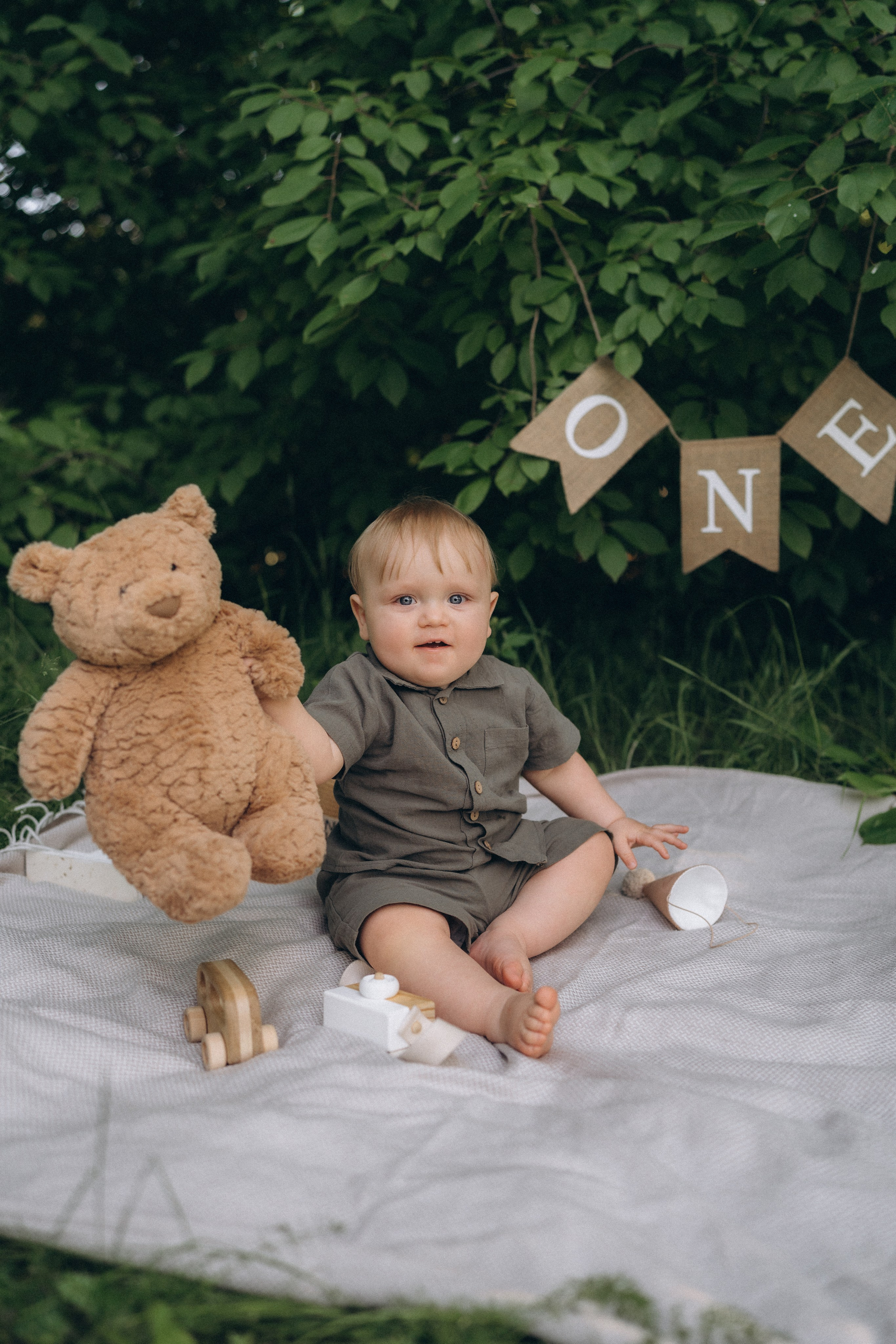 Первый год и первый дождь. Семейный фотограф в Ангарске/ Иркутске
