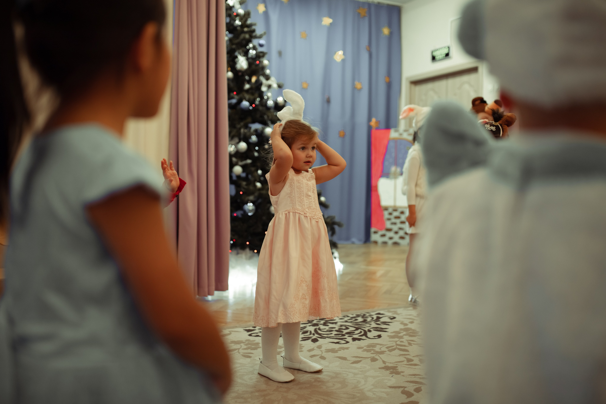Новогодний утренник в детском саду. Семейный и детский фотограф в Москве Дорогова Екатерина