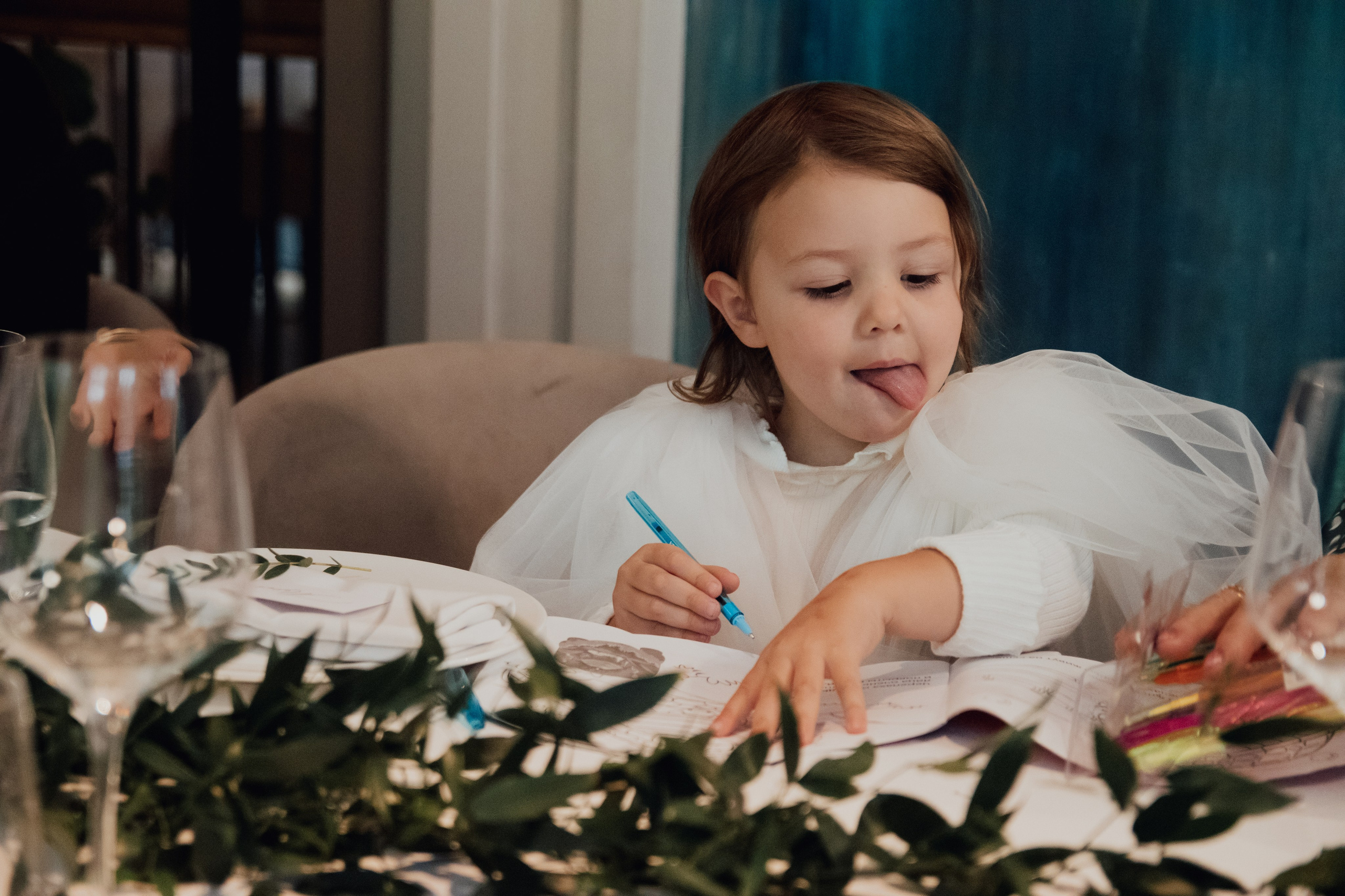 Свадебный ужин. Семейный фотограф в Москве