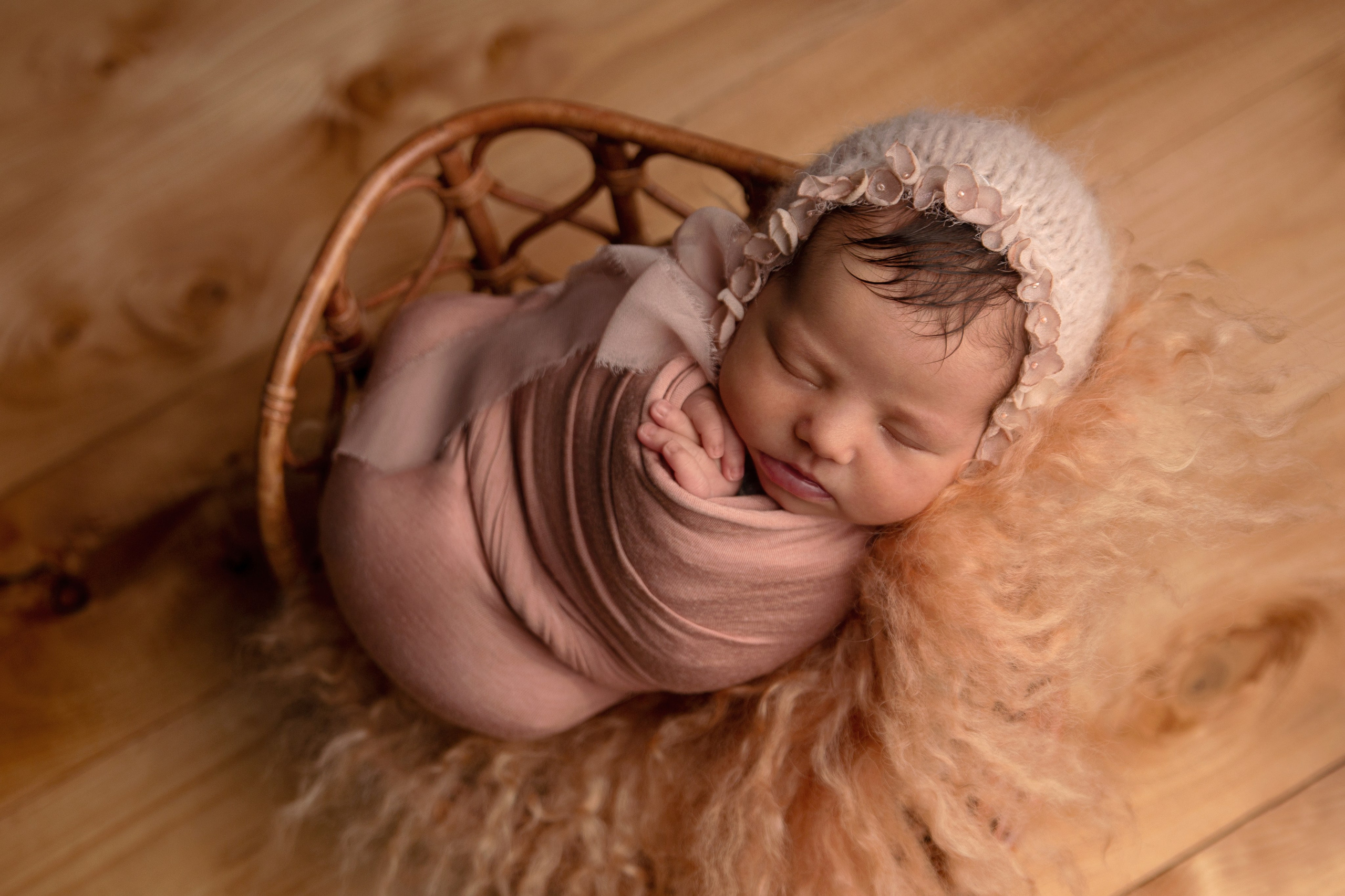 Фотосессия для крошки Мии. Фотограф Елена Зуйкова