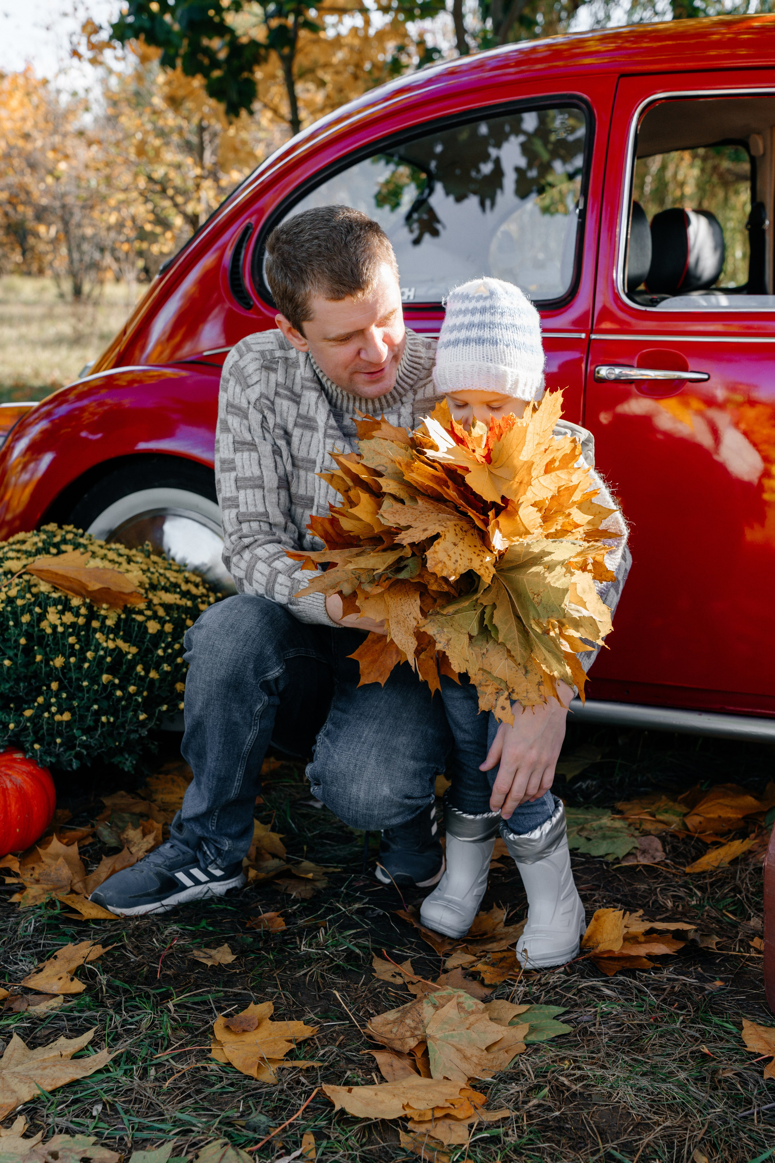 Ослепительная осень в кадре. Ваш семейный фотограф в Минске — Вика Трегубова