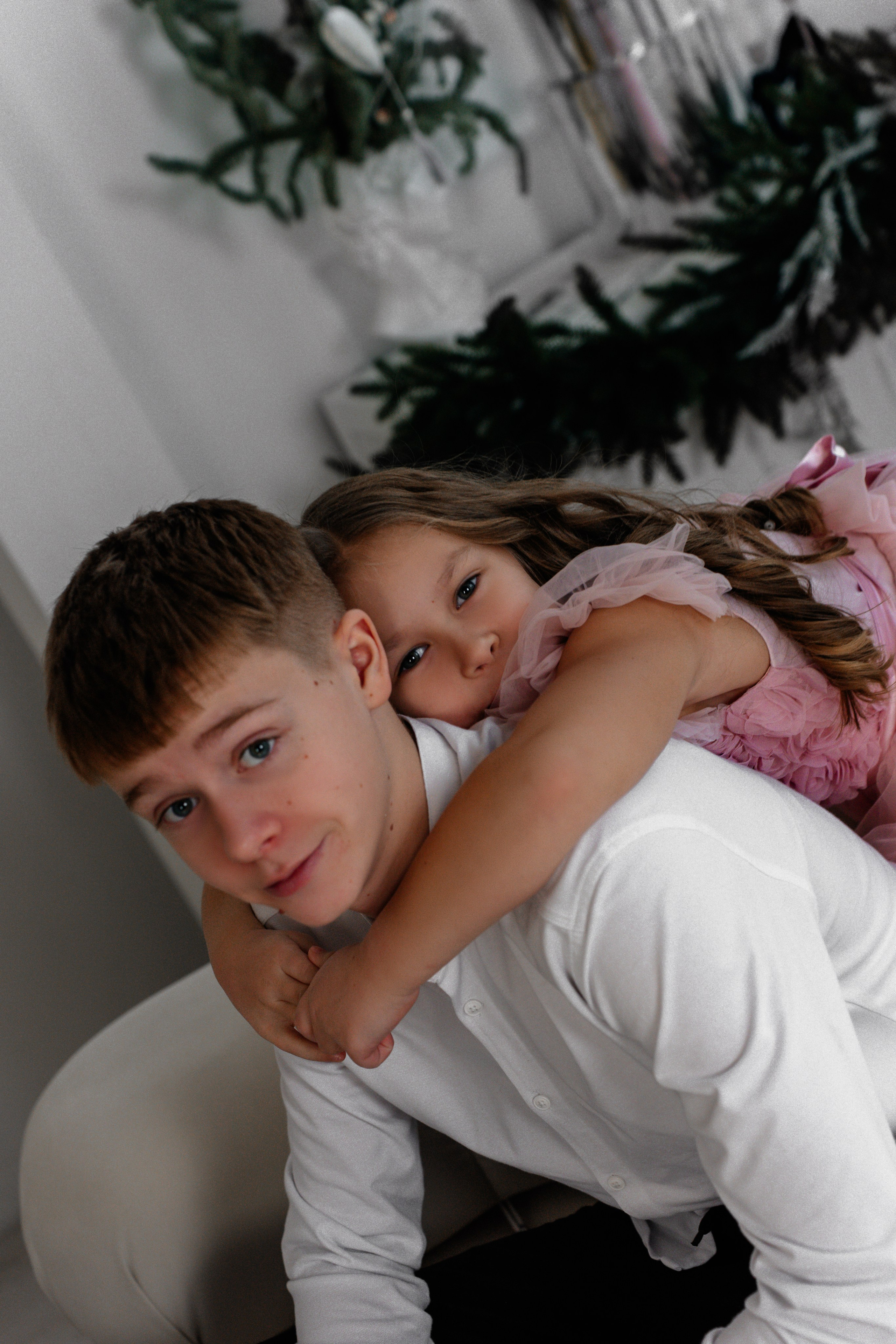 Новогодняя семейная история. Ваш семейный фотограф в Минске — Вика Трегубова