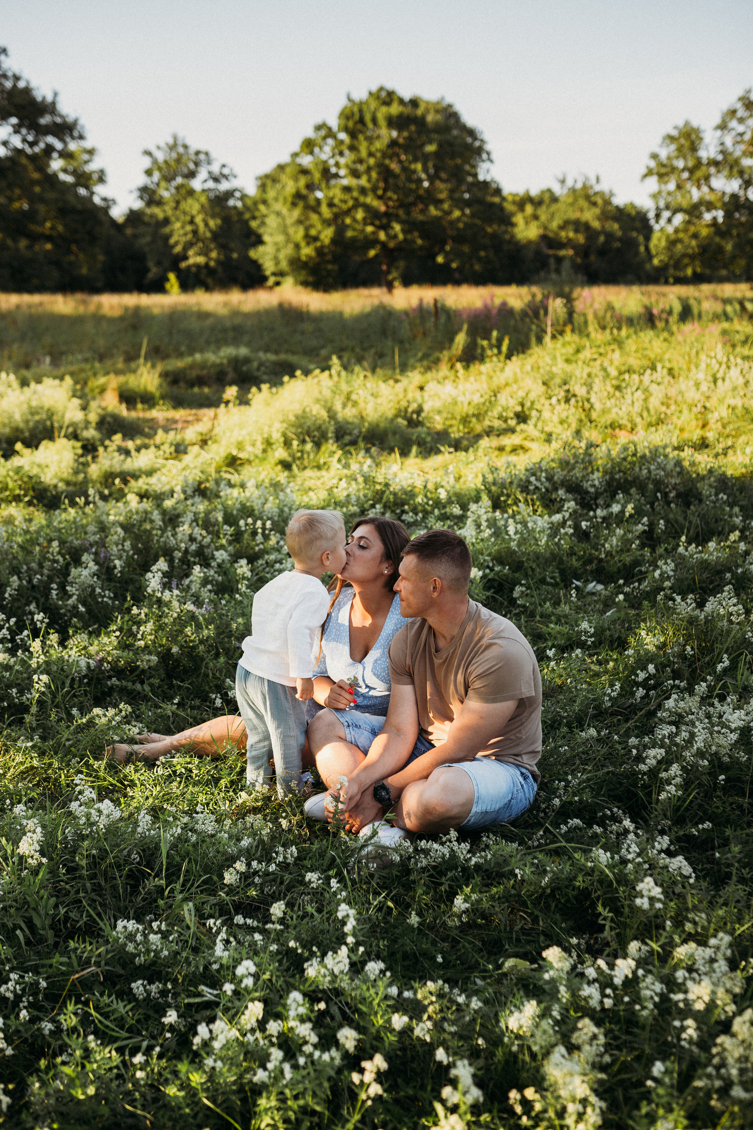 Аня с семьей. Семейный и детский фотограф в Рязани Екатерина Воронцова