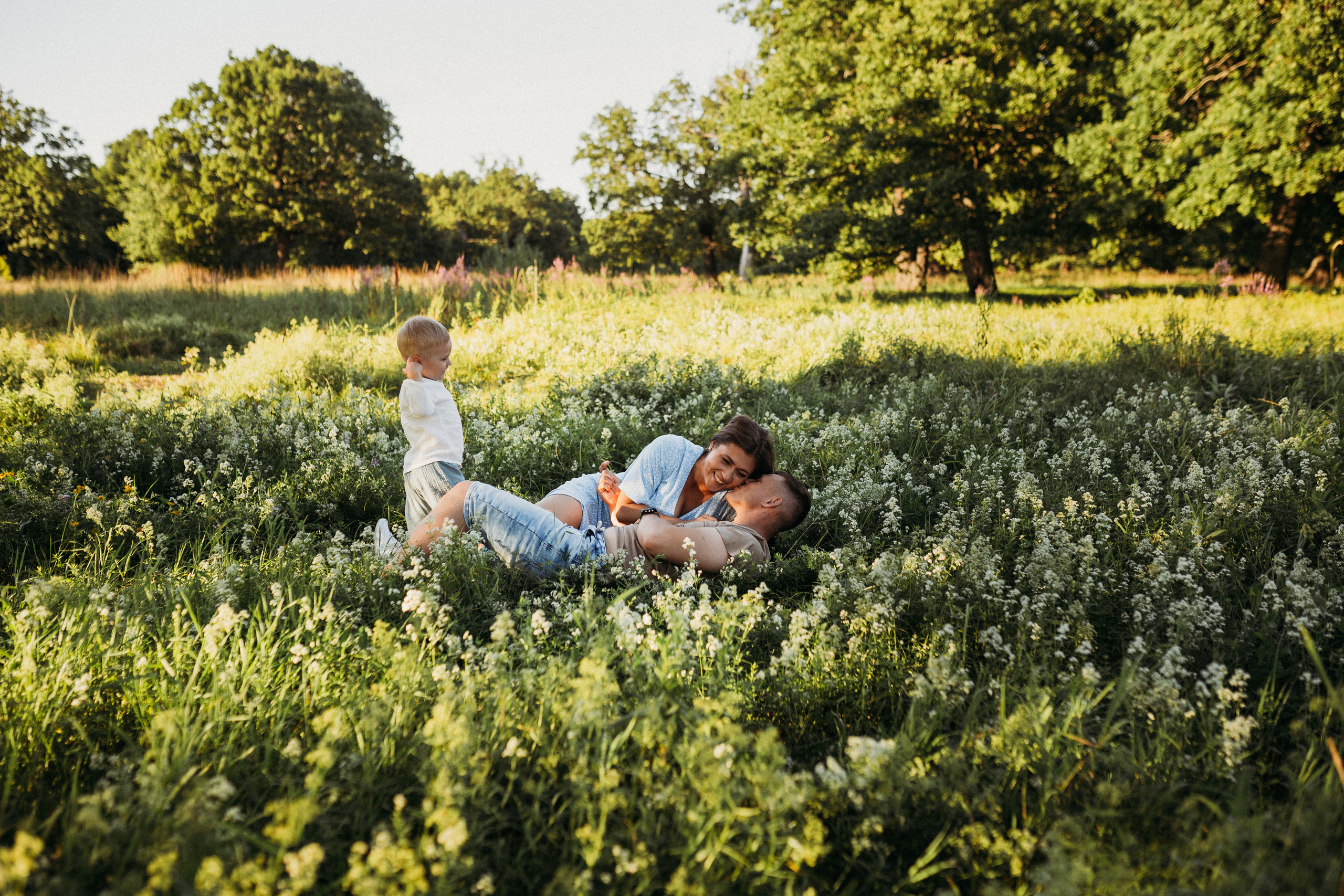 Аня с семьей. Семейный и детский фотограф в Рязани Екатерина Воронцова