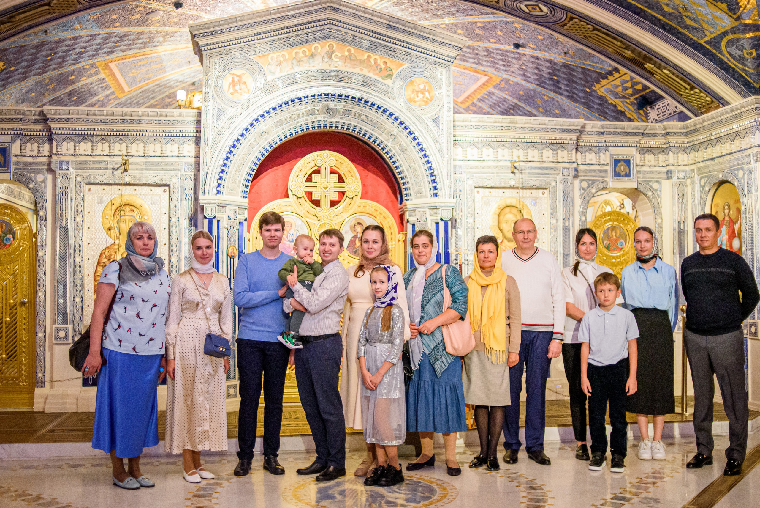 Крещение Михаила. Фотограф Юлия Попова
