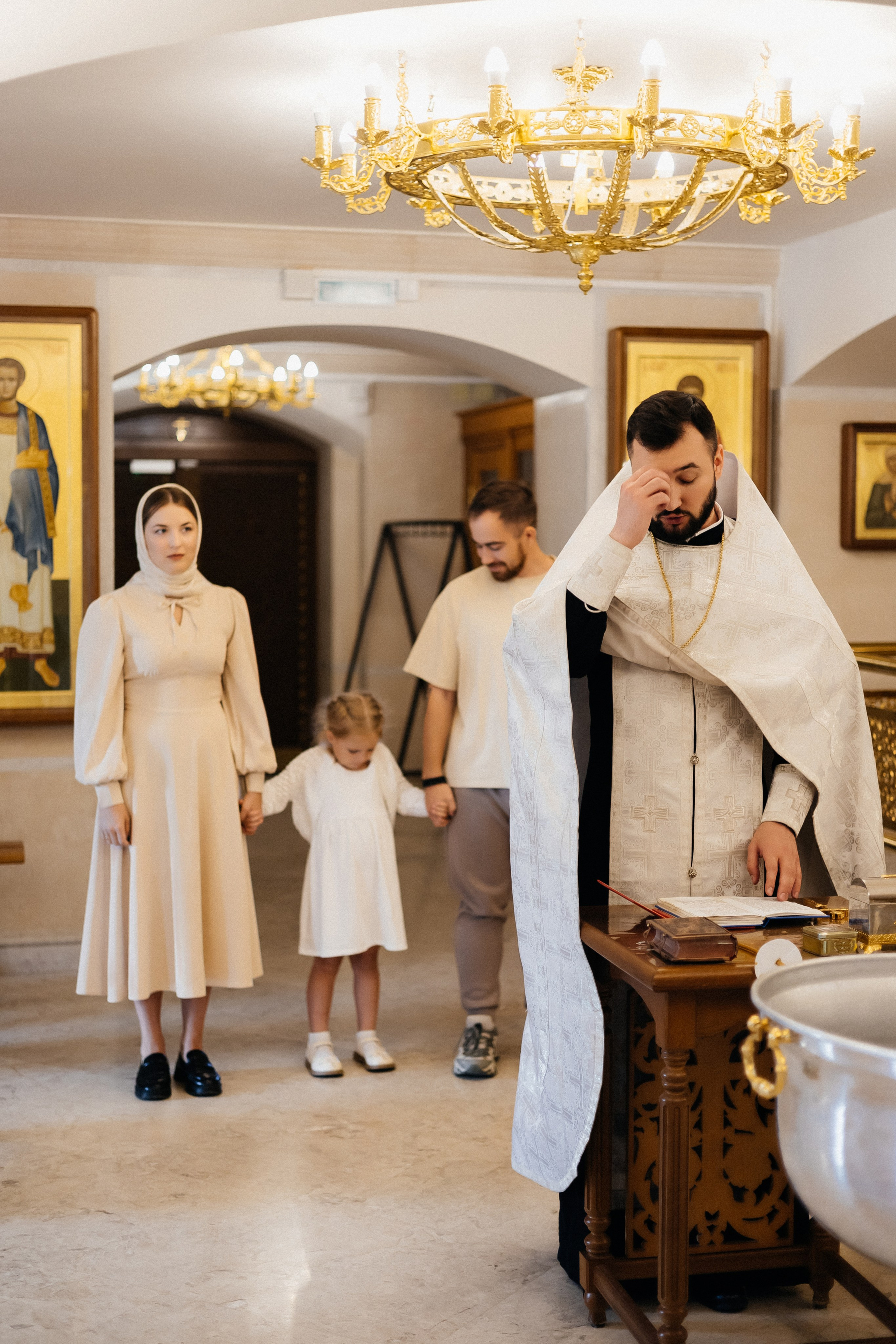 Крещение Алисы. Фотограф Кемерово | Сергей