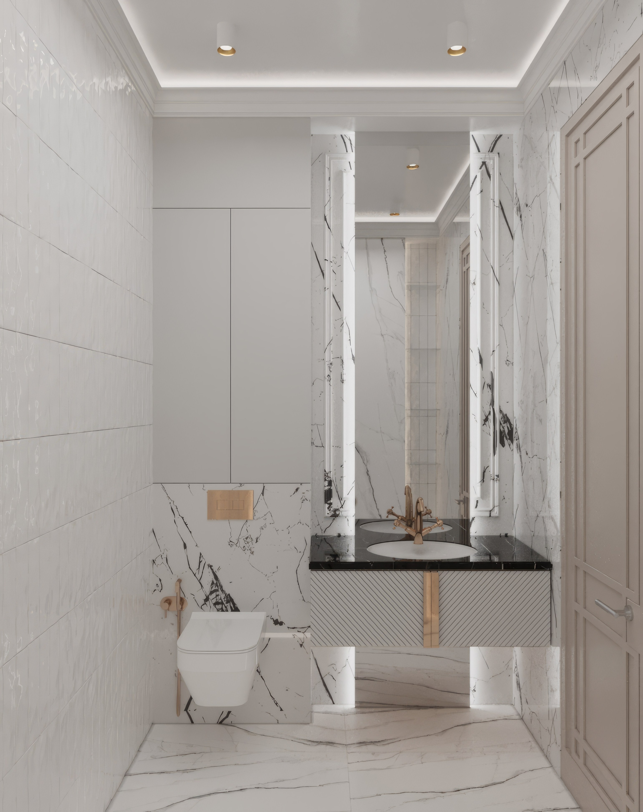 Частный дом — Неоклассика. Мансур Гусейнов дизайнер интерьеров г. Махачкала