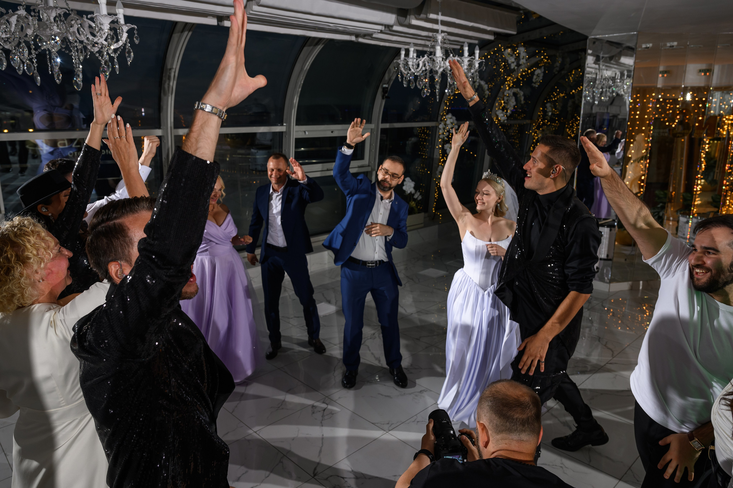 Свадебный банкет Golden Ring Hotel ресторан Зимний сад. Свадебный фотограф Москва Юрий Кульман