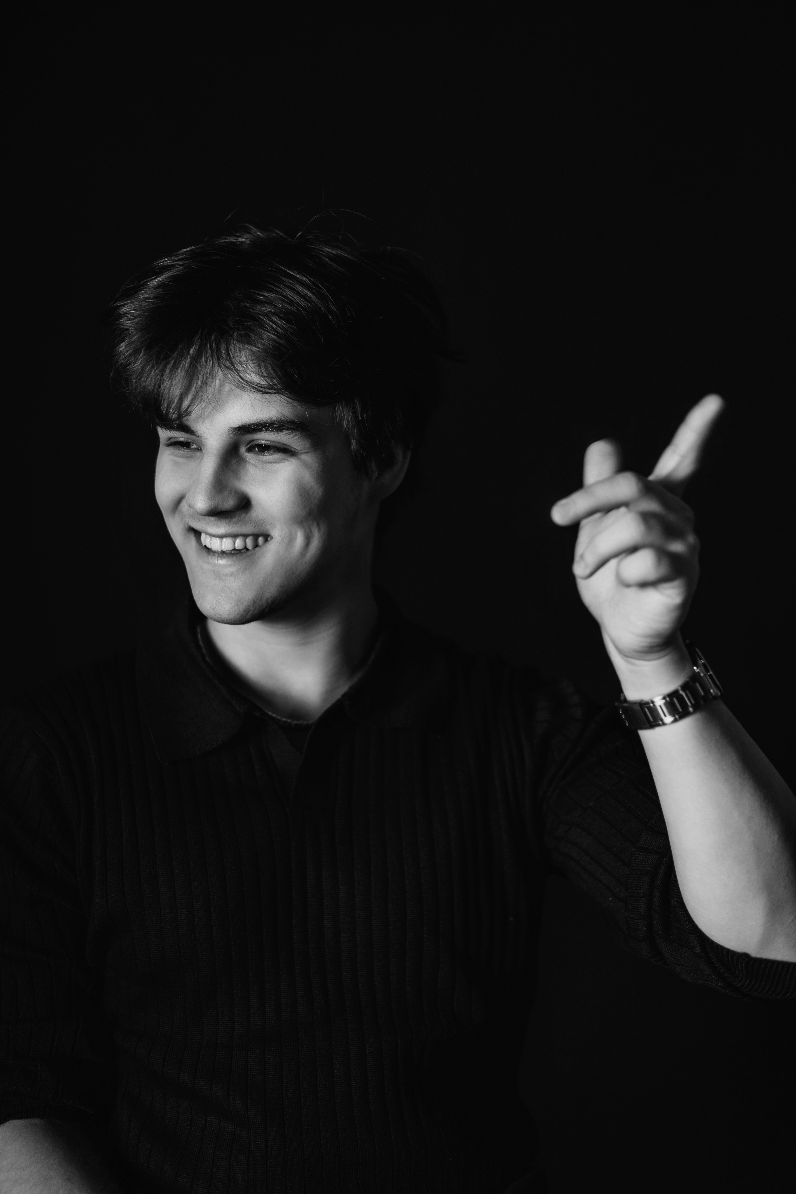 Чёрно-белый портрет. Фотограф Александра Кузуб Санкт-Петербург