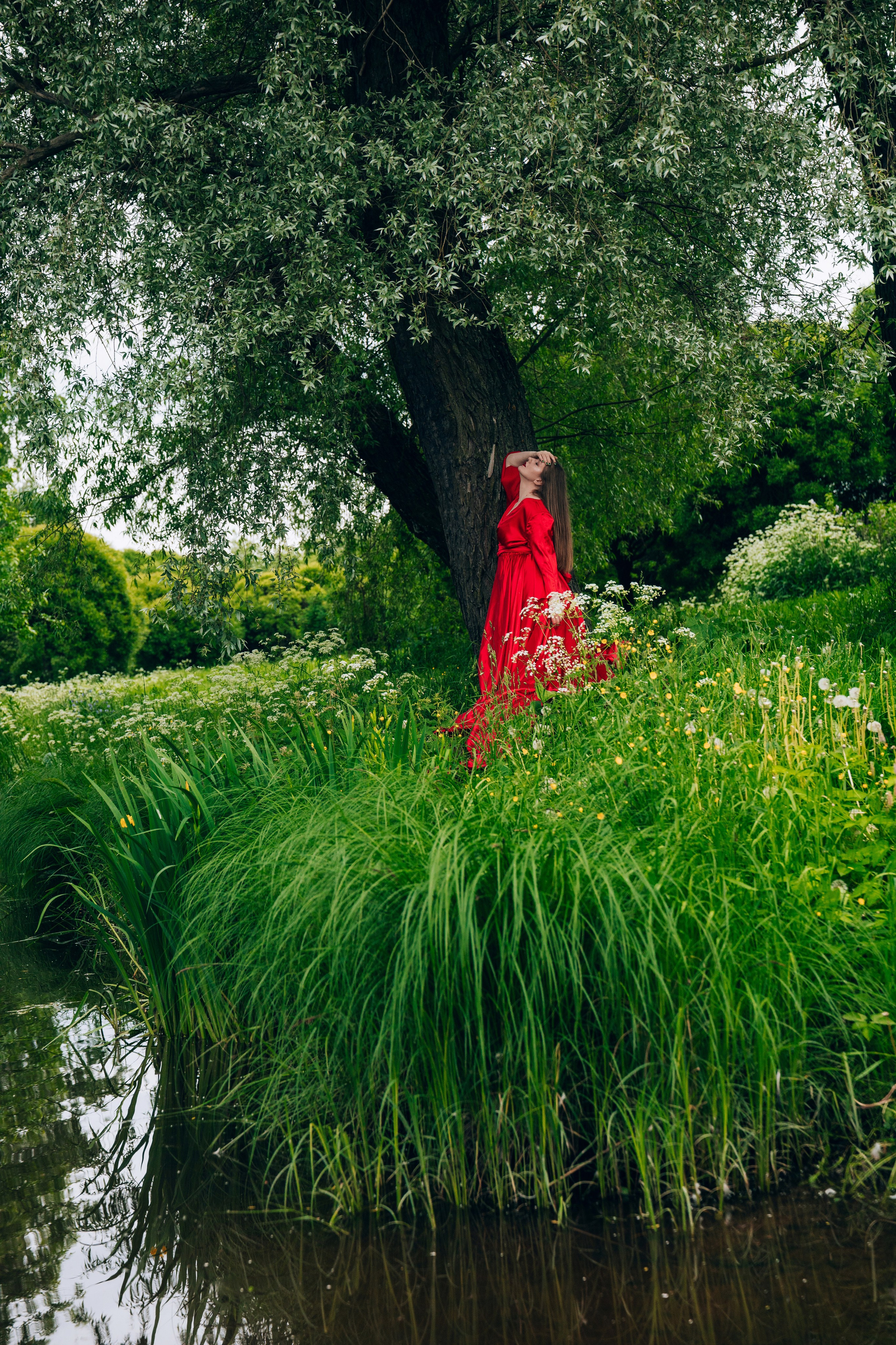 Красное платье. Фотограф Александра Кузуб Санкт-Петербург