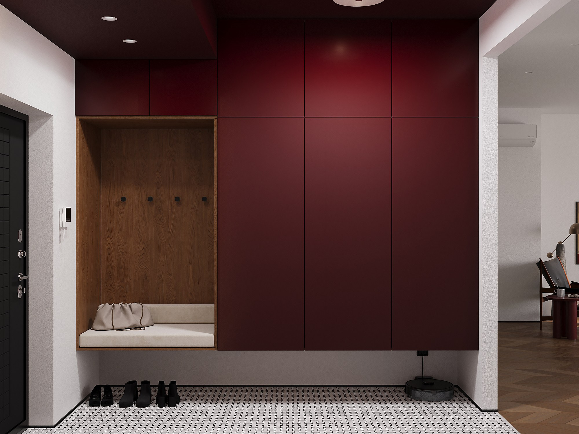 Квартира для творческой пары. 3D-дизайнер Кристина Пуляевская