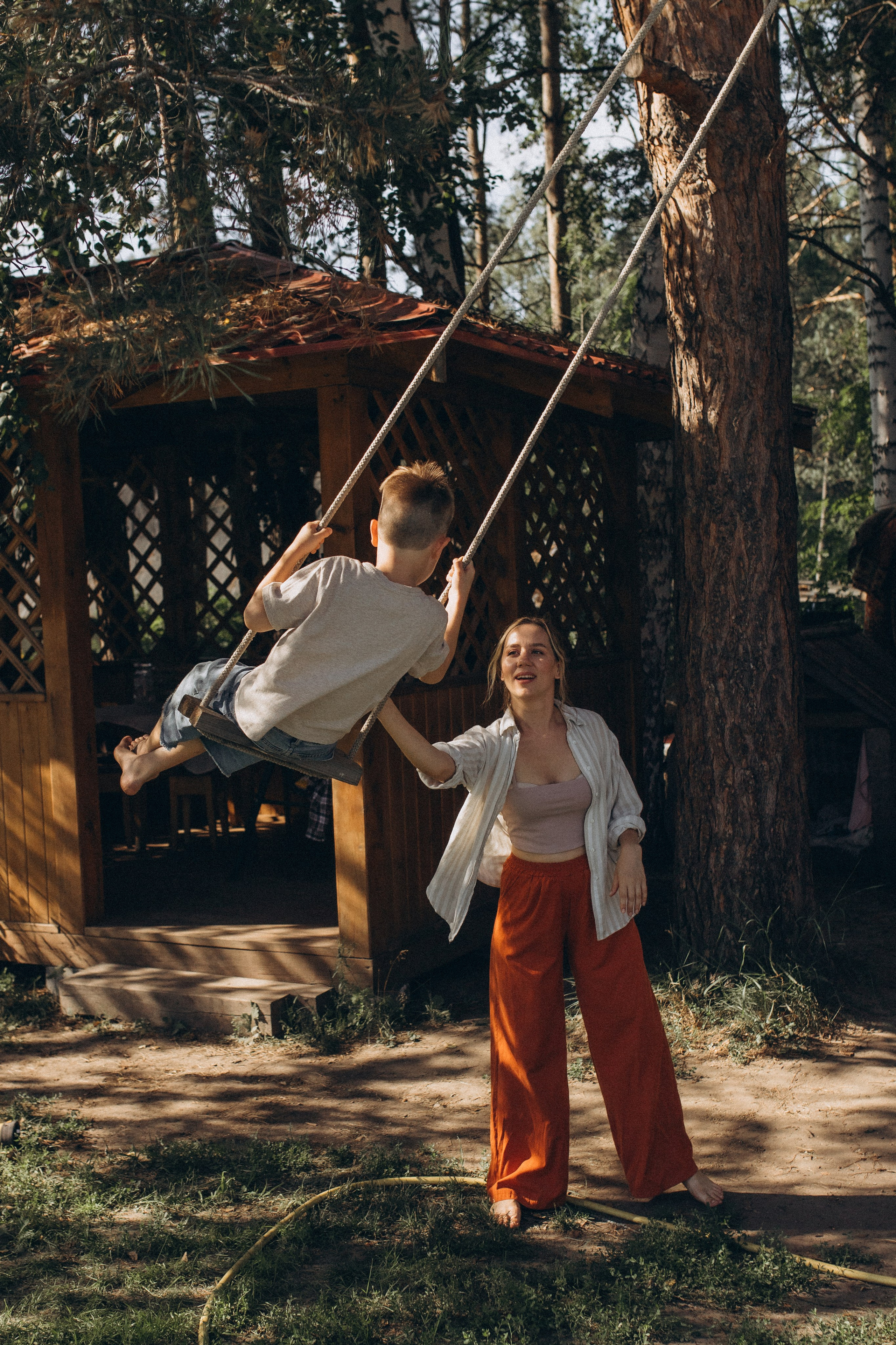 Дачная история. Семейный фотограф lifestyle в Новосибирске Елена Шпилевая