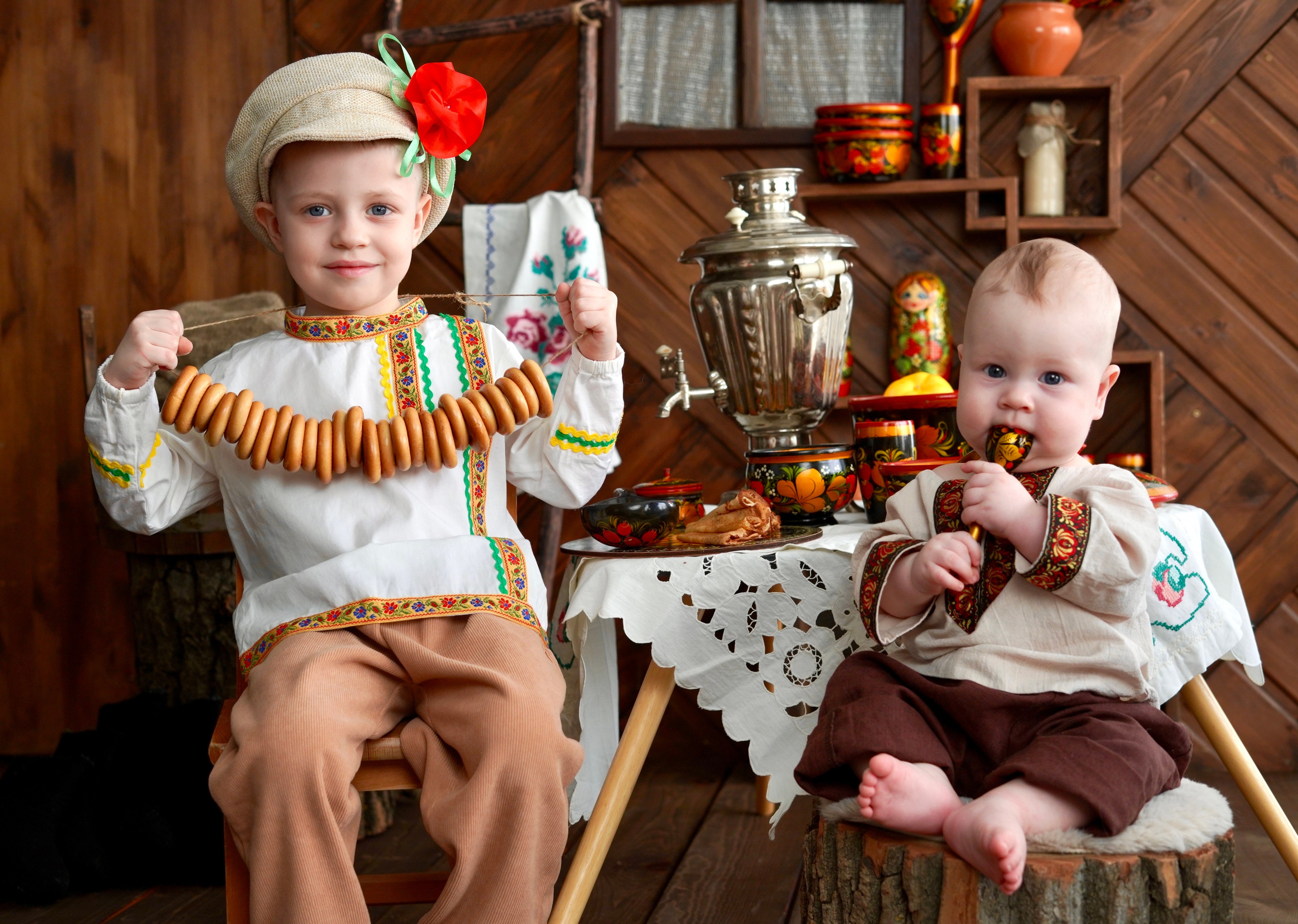 Масленица. Ваня и Миша. Фотограф в Барнауле, Полина Черкасова