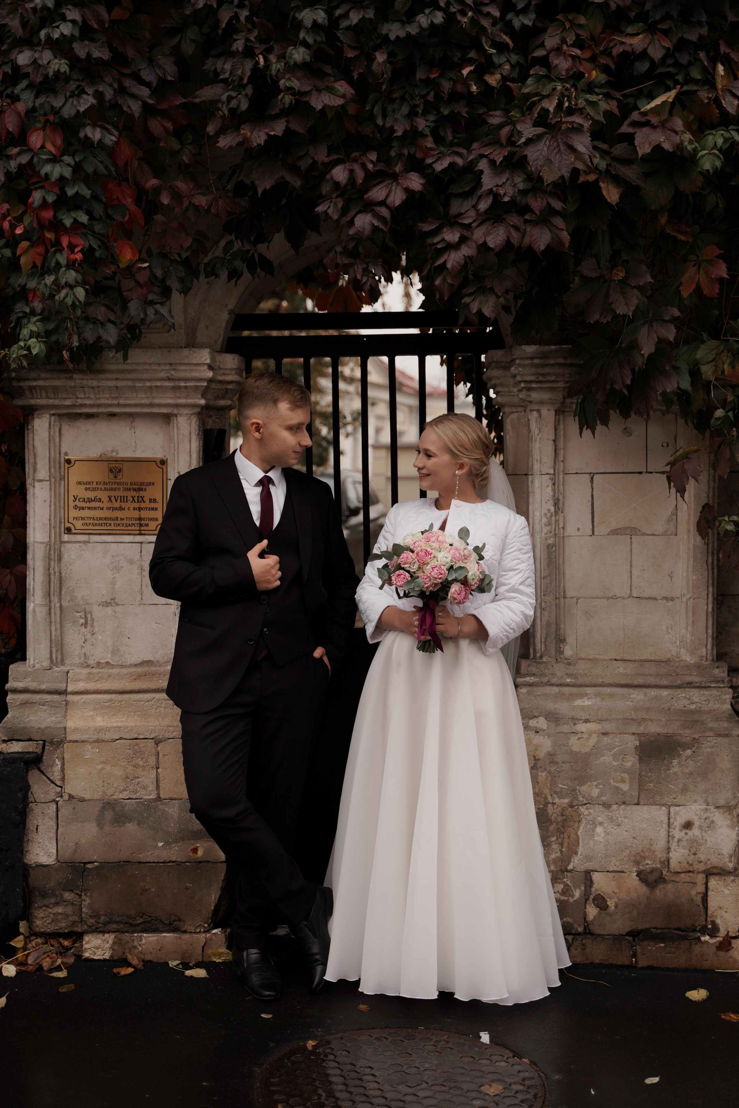 Елизавета и Денис. Свадебный фотограф Марина Попова