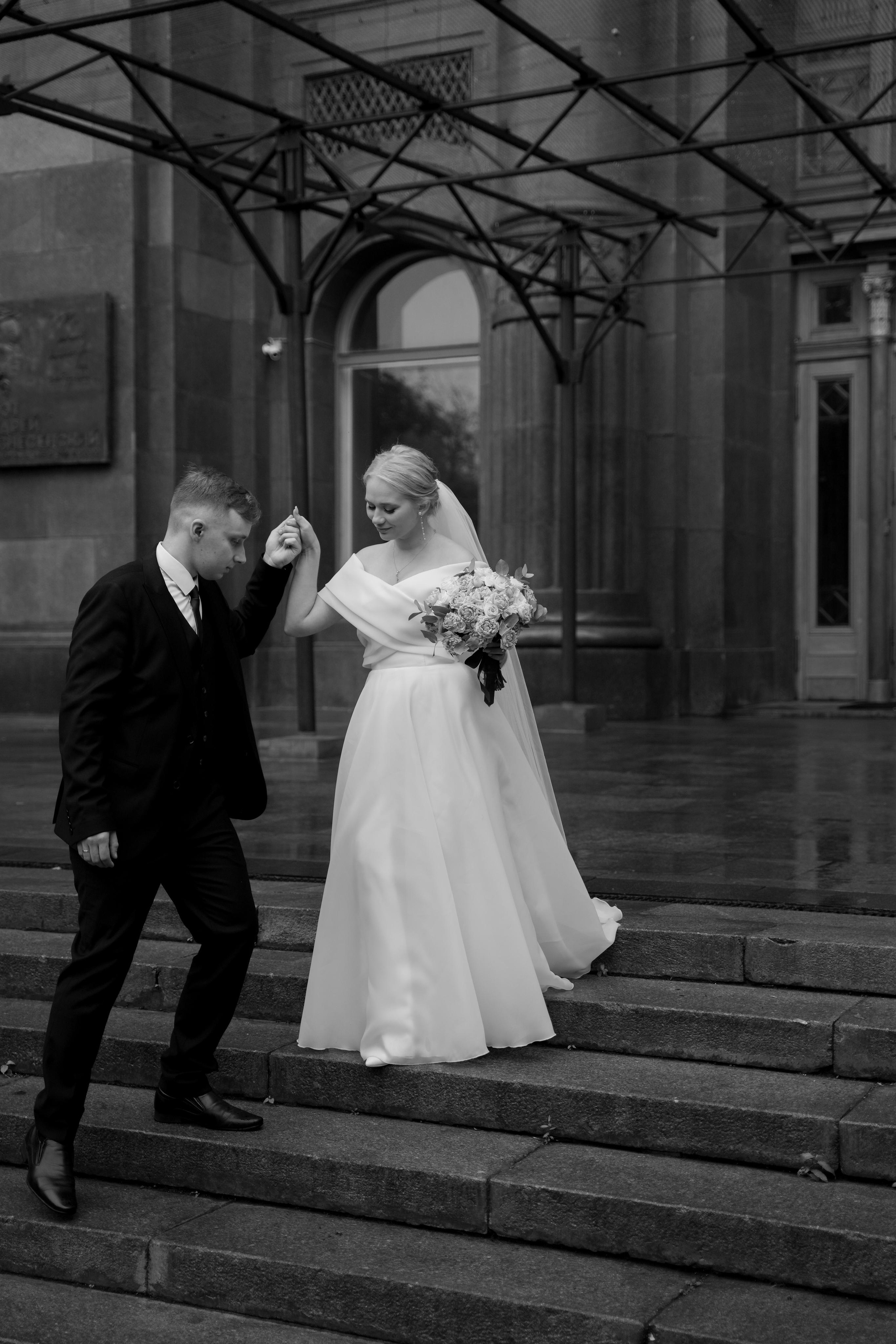 Елизавета и Денис. Свадебный фотограф Марина Попова