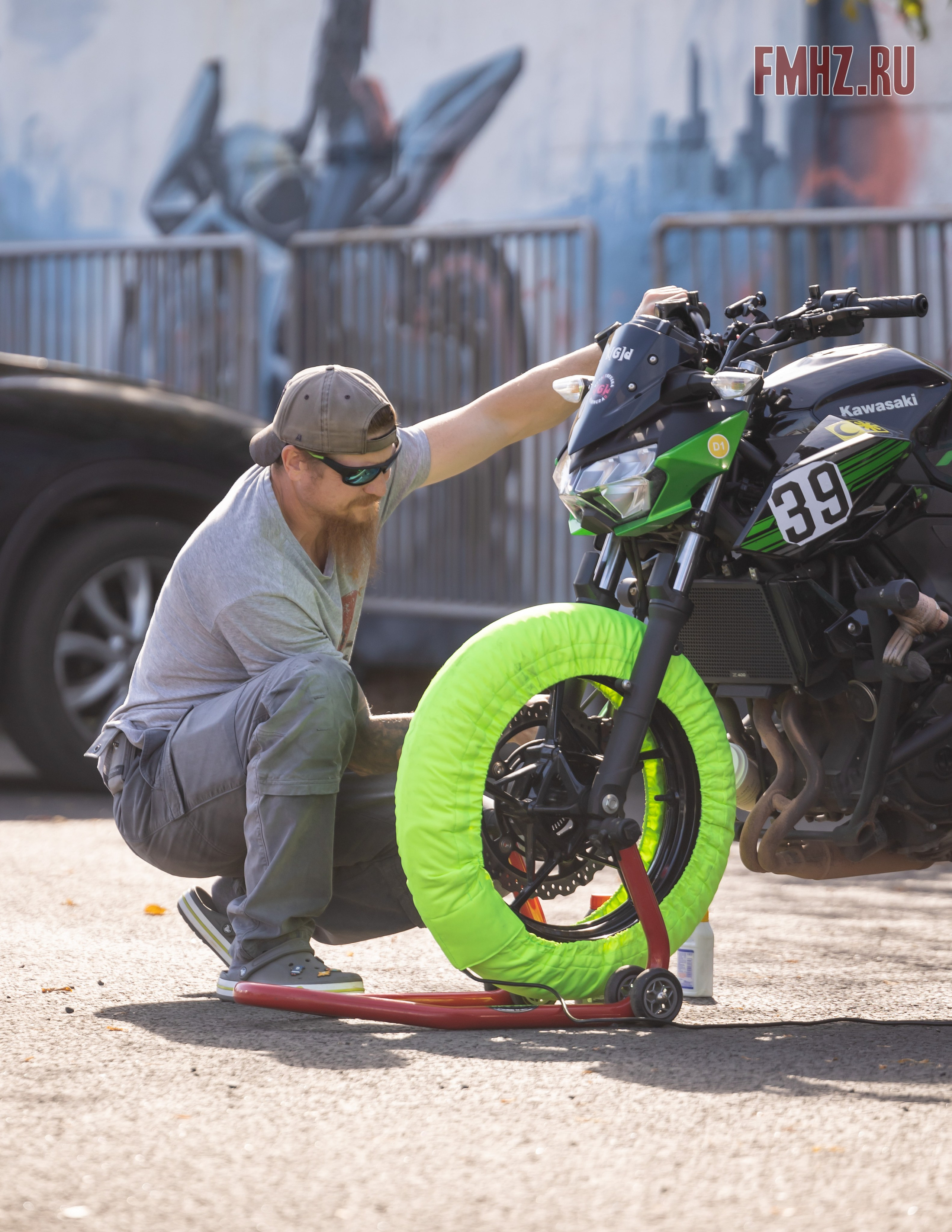 Соревнования по мотоджимхане на площадке Мосгортранс 15.09.2024. Фотограф Владимир Охрименко