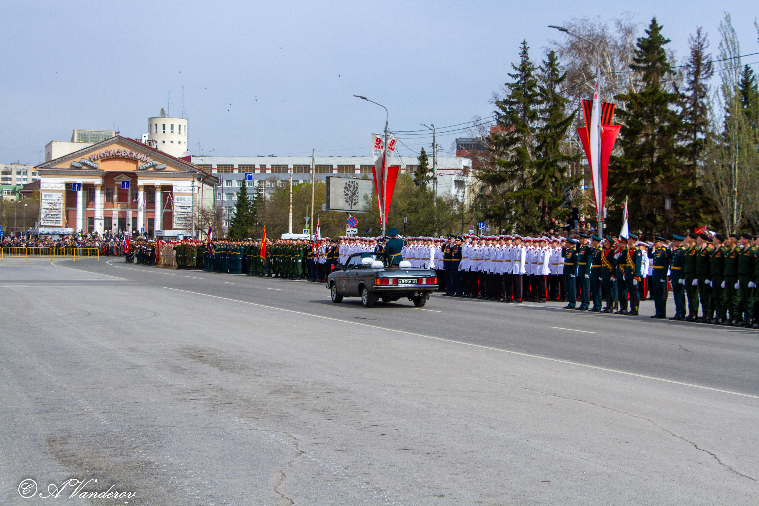 Парад Победы Омск 2024. Фотограф Омск | Александр Вандеров