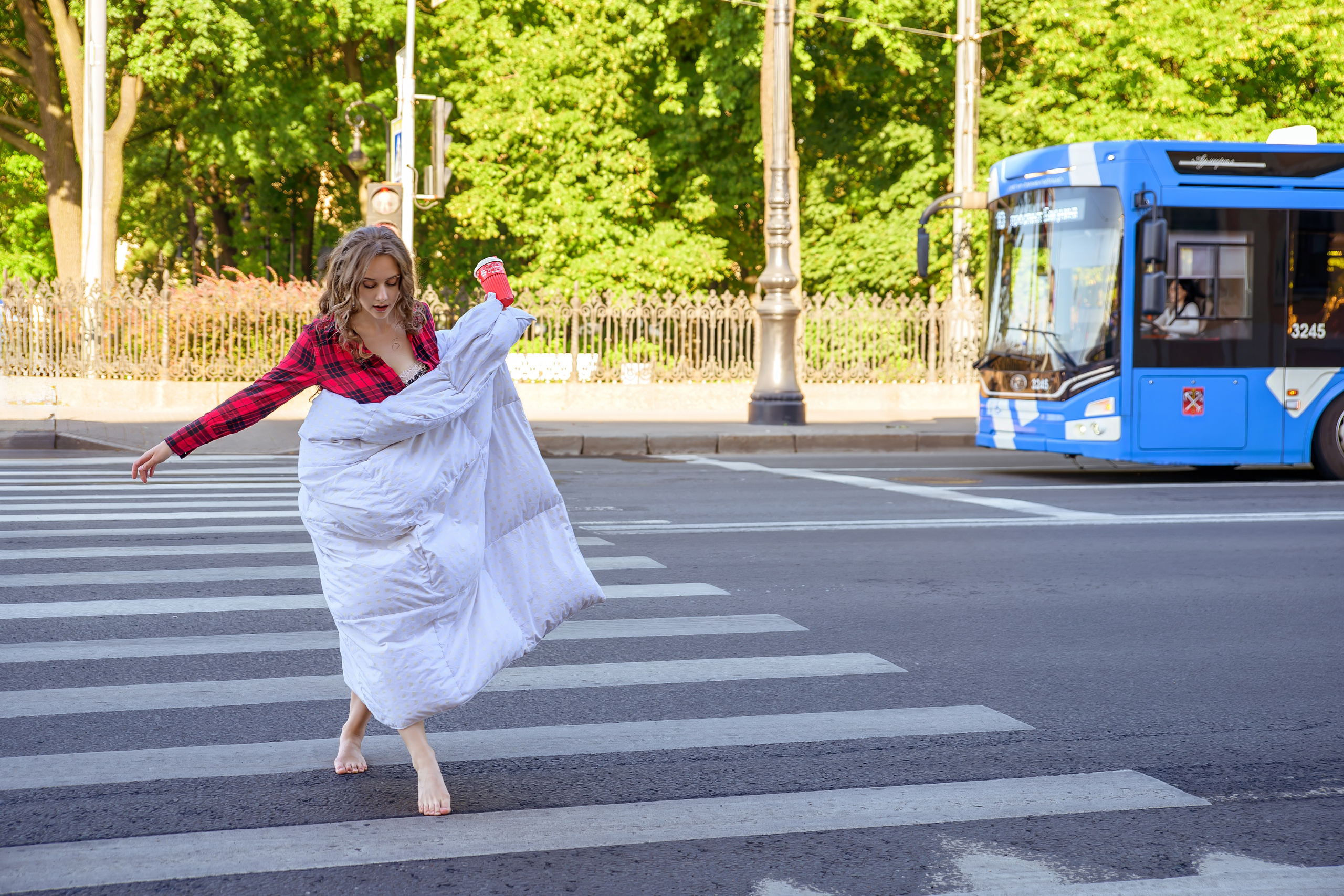 Утро в одеялке. Профессиональный фотограф в Санкт-Петербурге