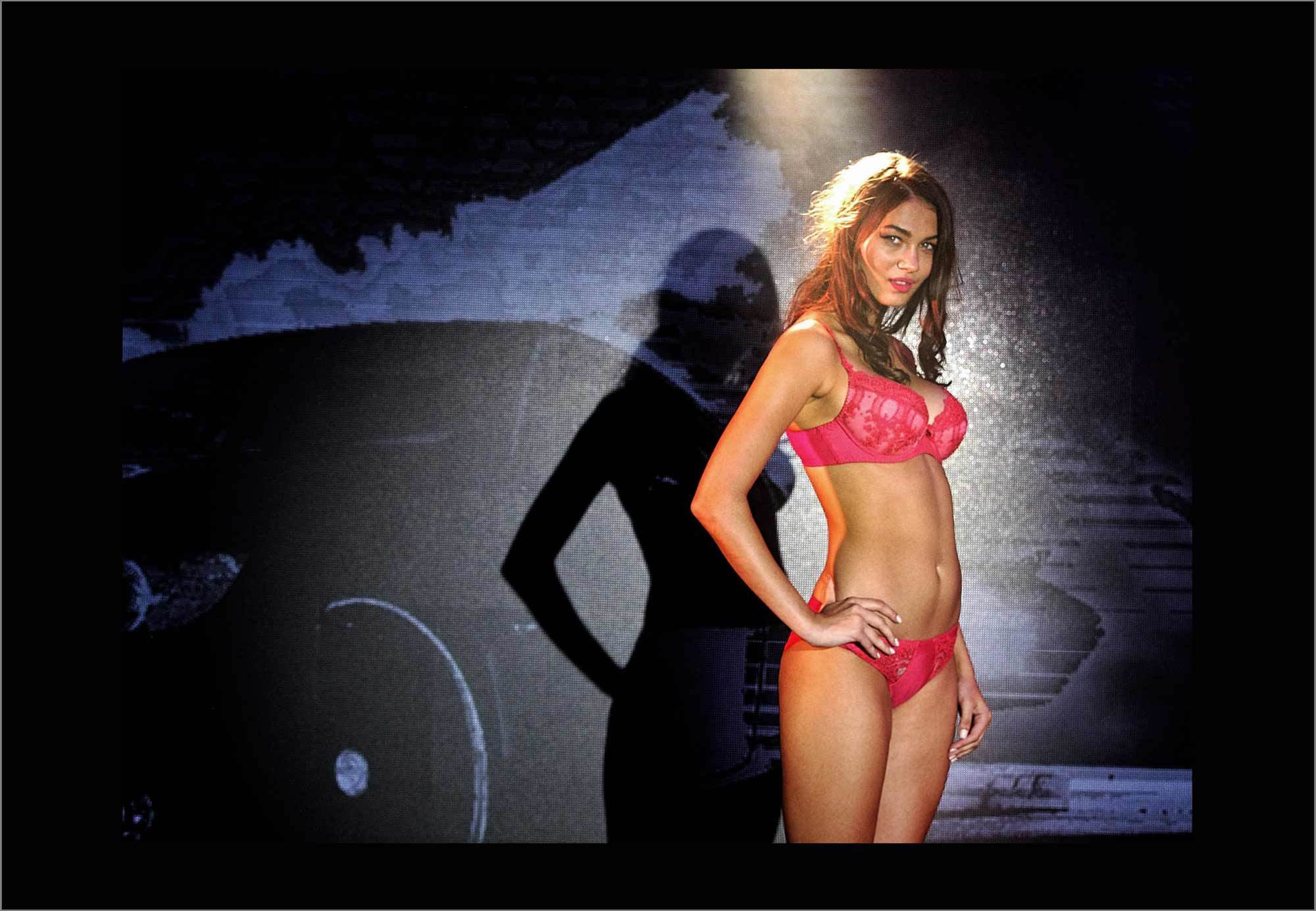 бельё "Miss Rosy", модный показ белья