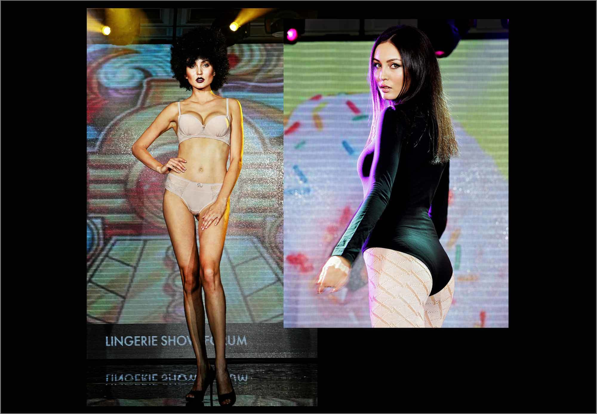 бельё "Pretty Polly", модный показ