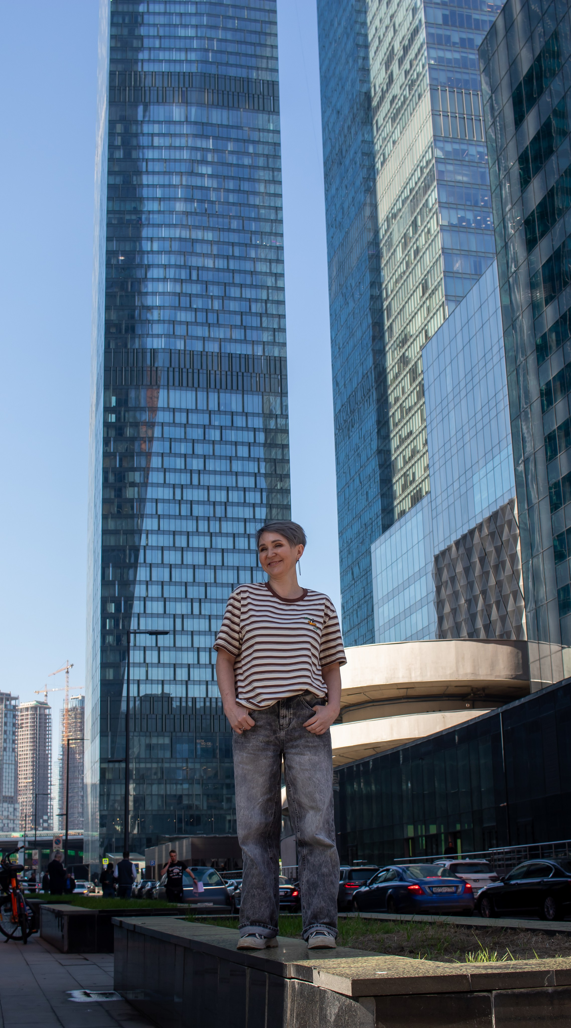 Москва Сити фотографии с утренней прогулки