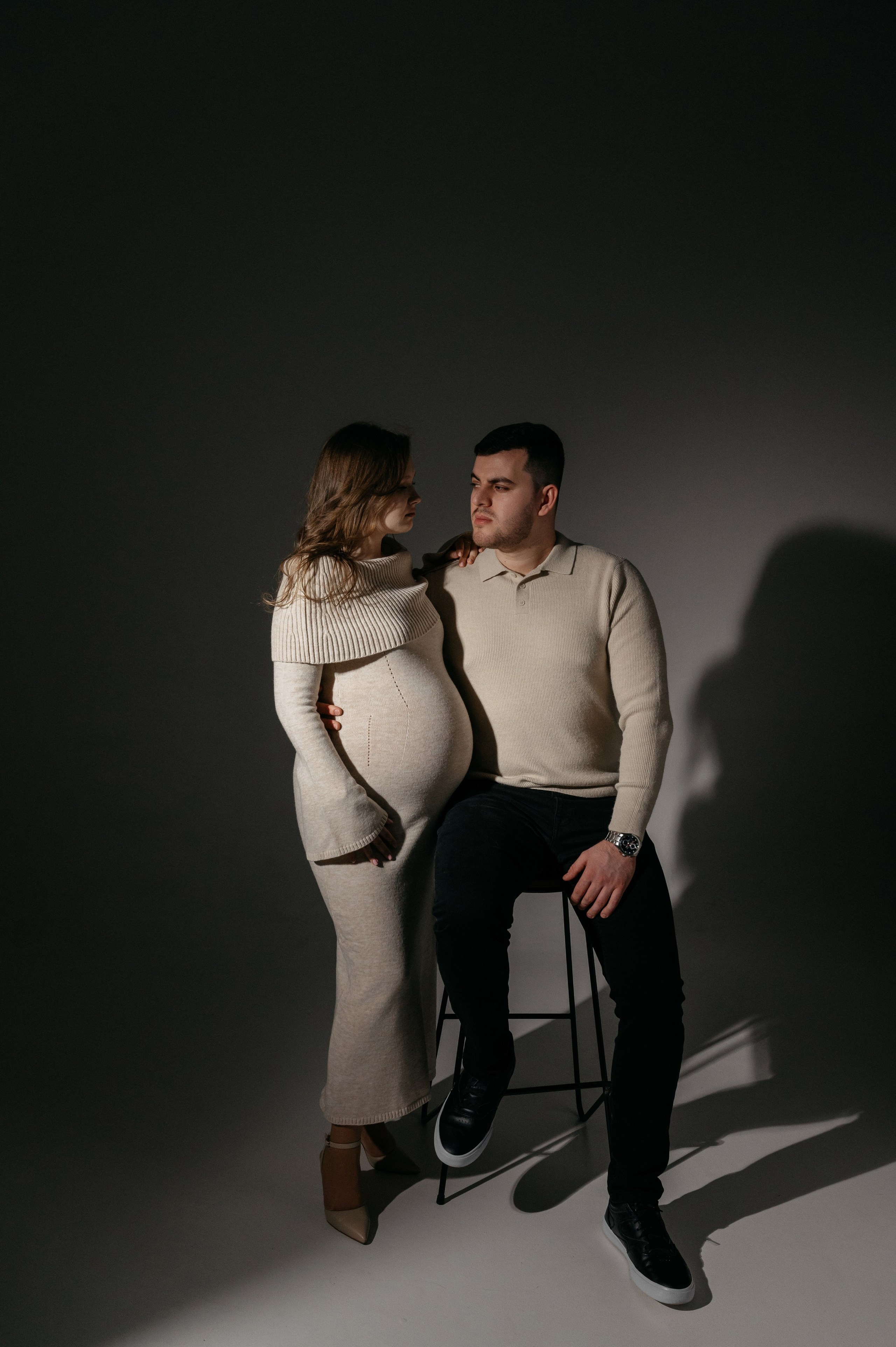 Нежная фотосессия беременности для Юли и Анзора. Свадебный фотограф Мария Строгонова