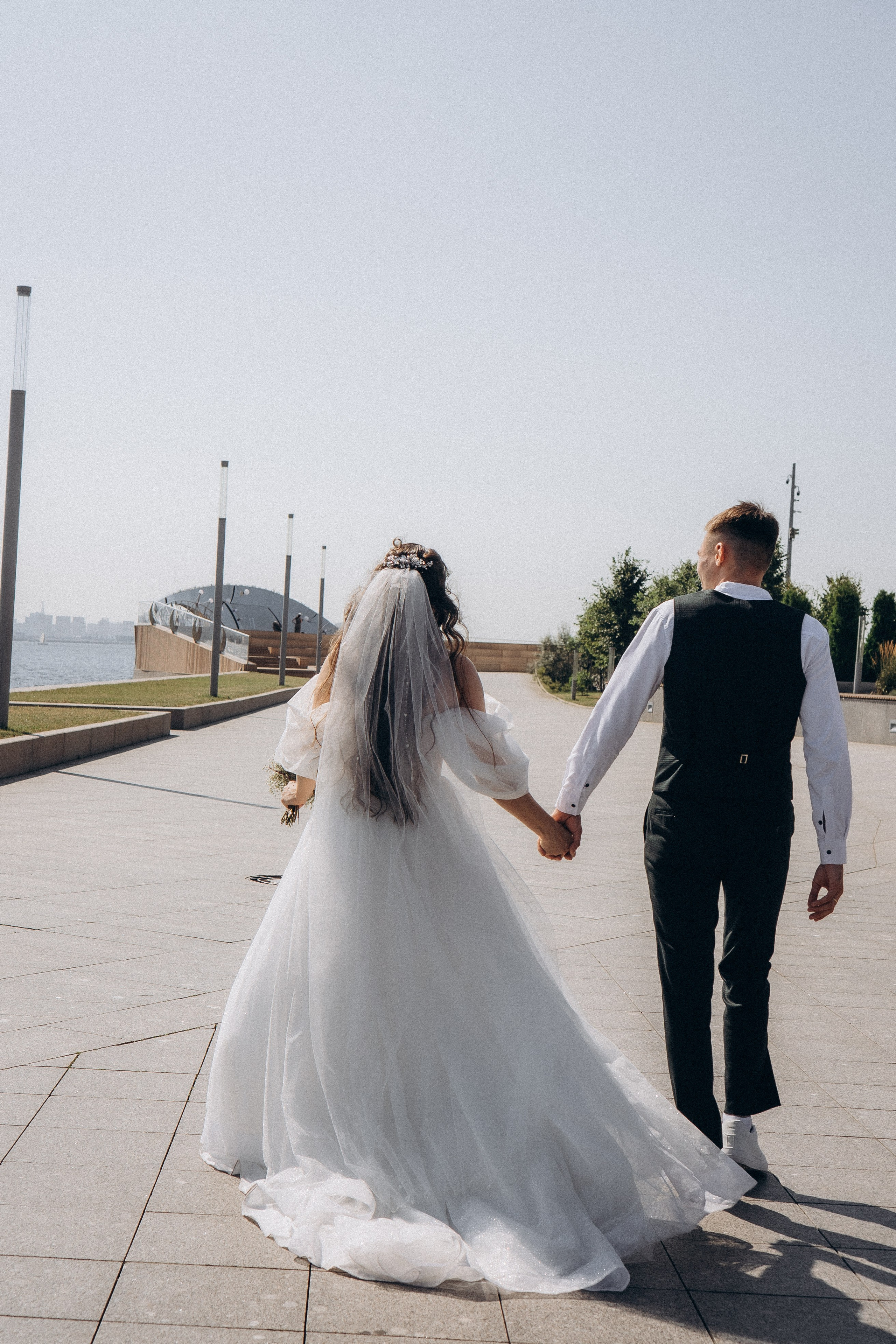 СВАДЕБНАЯ СЬЕМК В ПАРКЕ 300-ЛЕТИЯ. Профессиональный фотограф, Санкт-Петербург — Виктория Богомолова