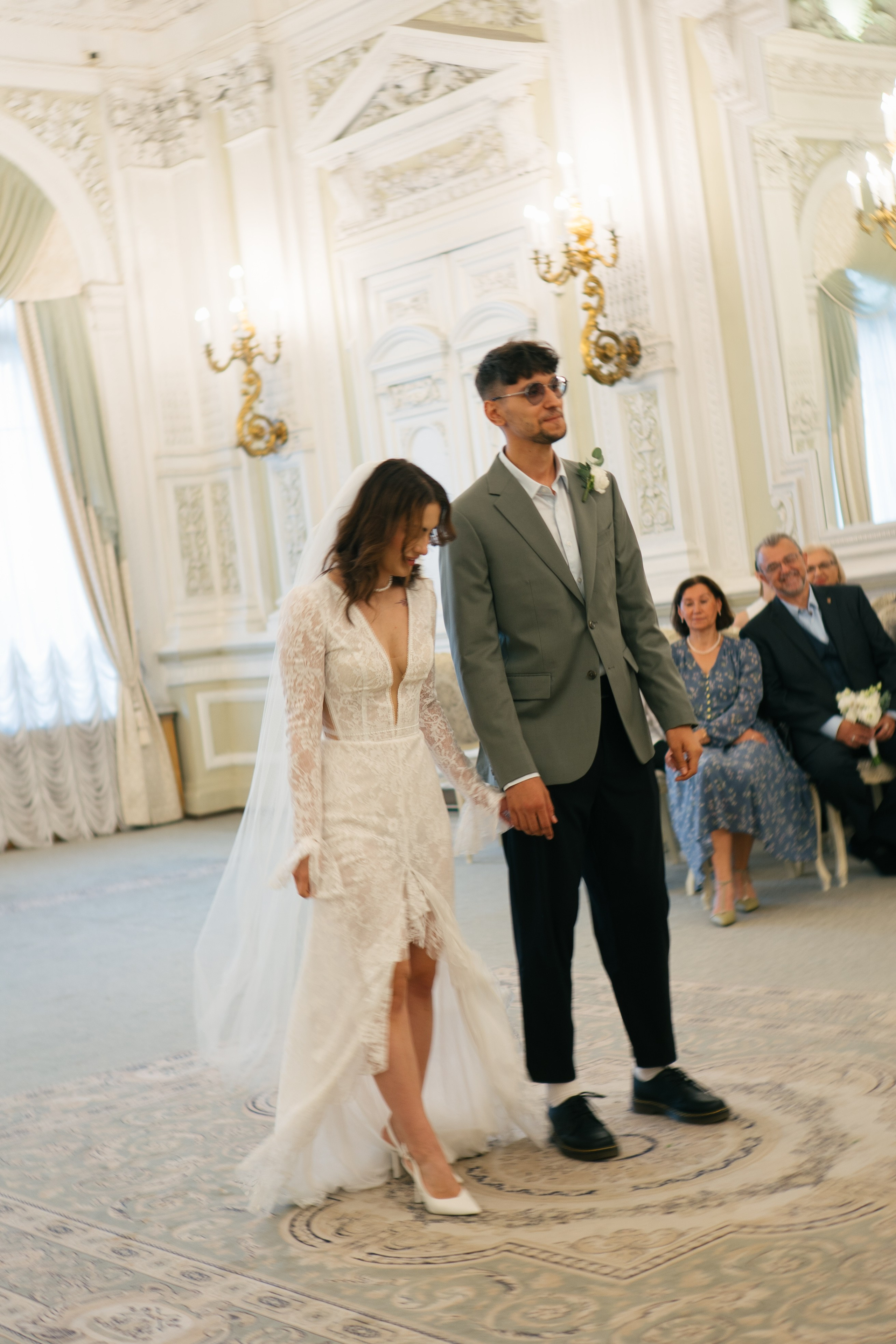 СВАДЕБНАЯ СЬЕМКА В ПЕРВОМ ДВОРЦЕ БРАКОСОЧЕТАНИЯ. Профессиональный фотограф, Санкт-Петербург — Виктория Богомолова