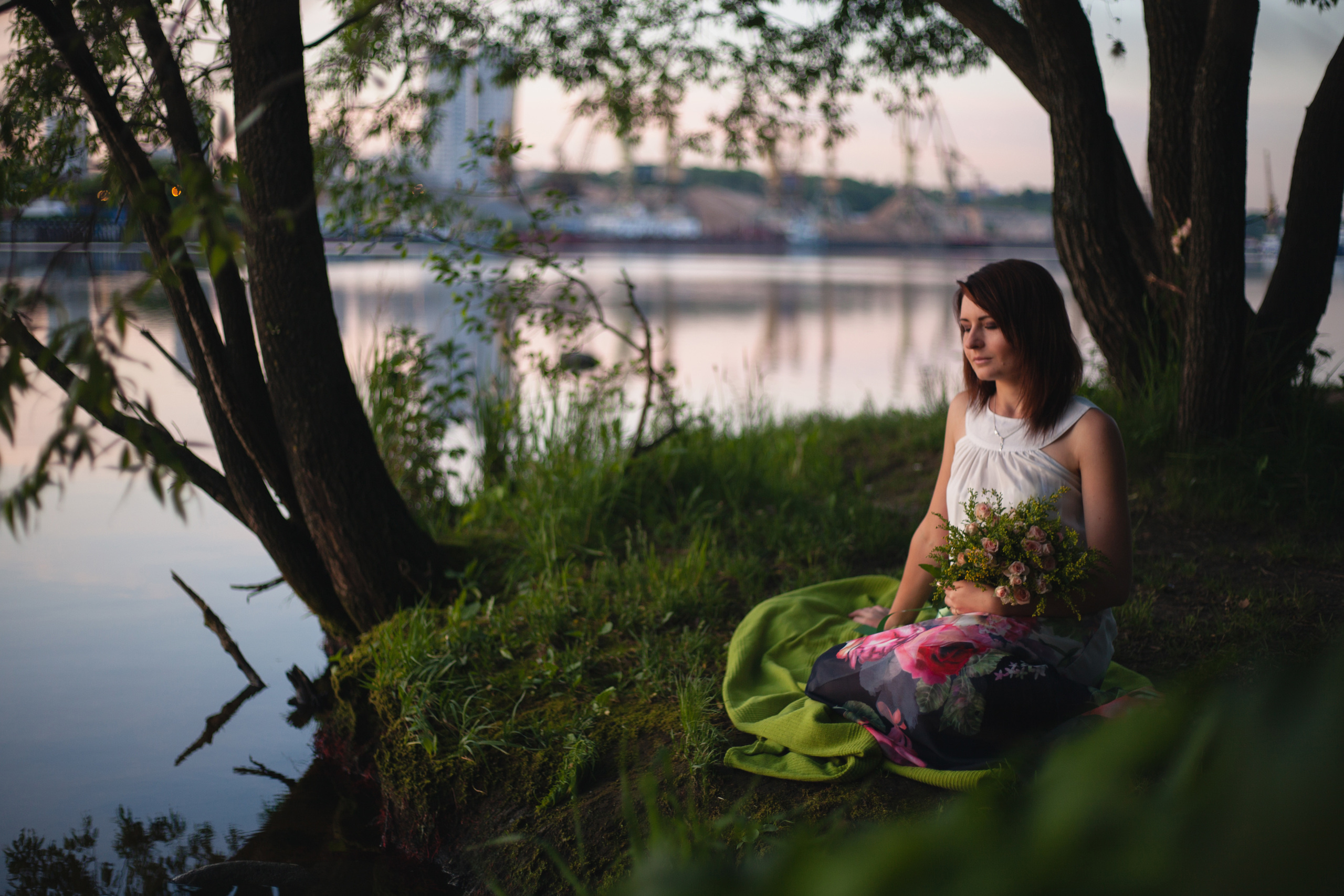 Morning mist. Photographer in Serbia Azaliia Fomina