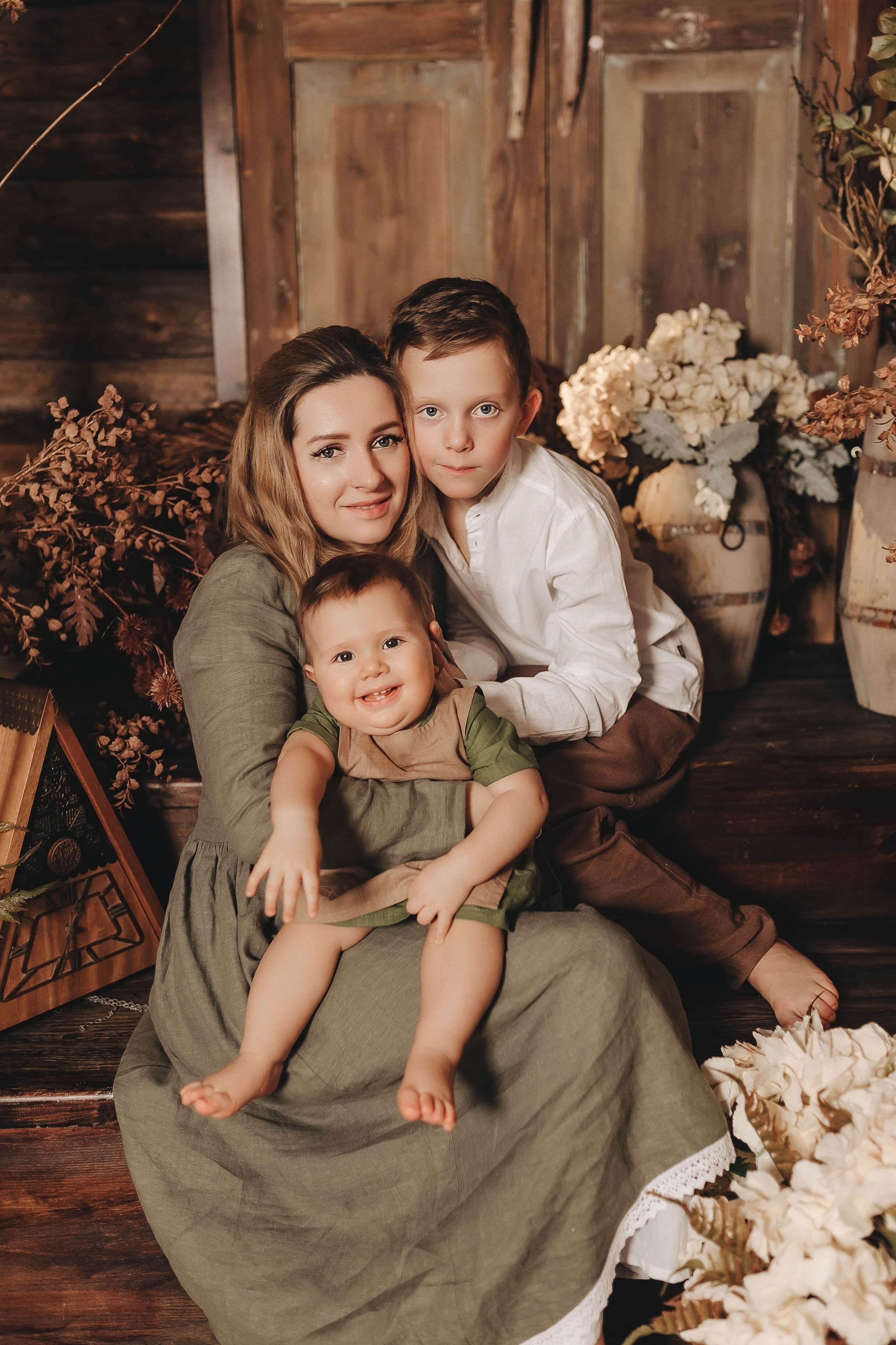 Семейные фото на годиках. Фотограф новорожденных Серпухов, Протвино, Москва I Марина Бурмистрова